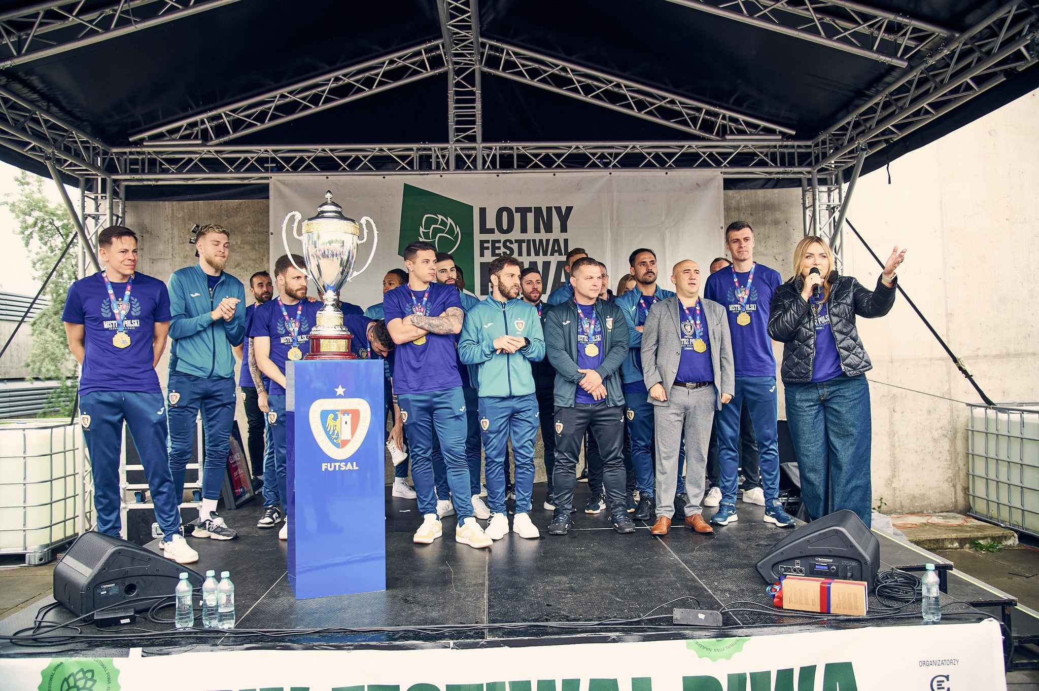 Fot. M. Buksa/ UM w Gliwicach Zawodnicy na scenie