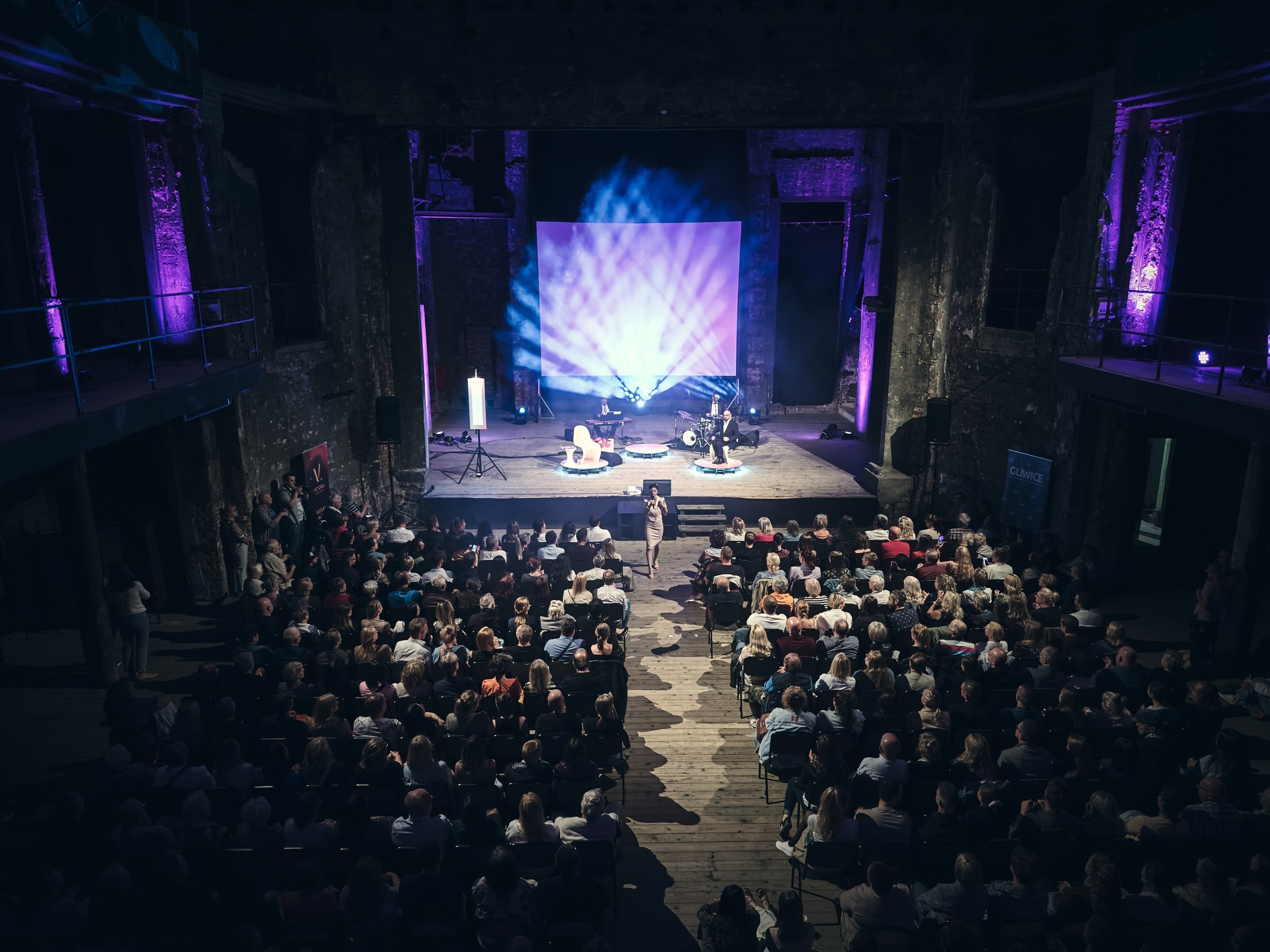 Fot. materiały CKV Scena i publiczność w Ruinach Teatru Victoria