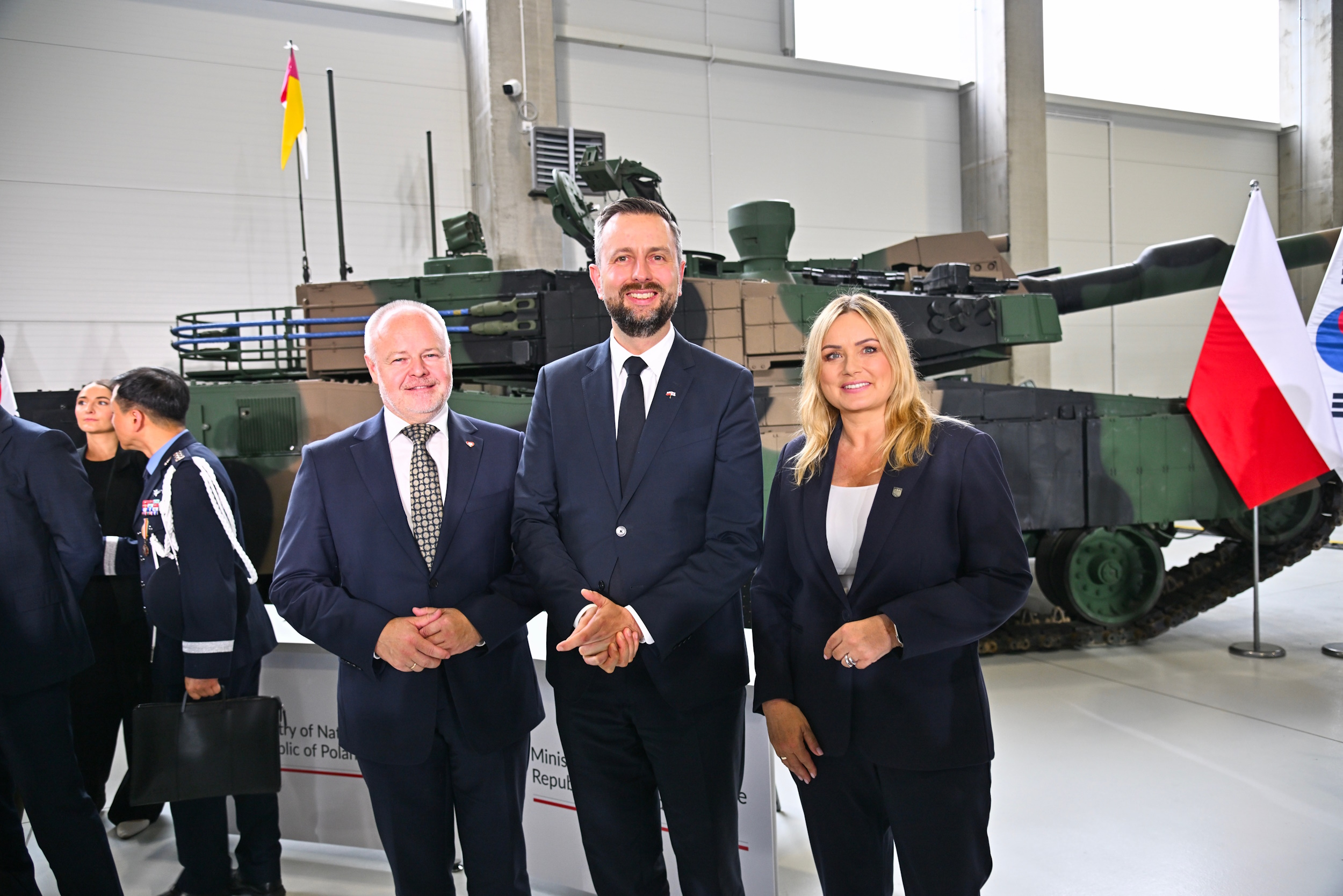 fot. M. Buksa/UM Gliwice Zdjęcie prezydent z ministrem obrony narodowej