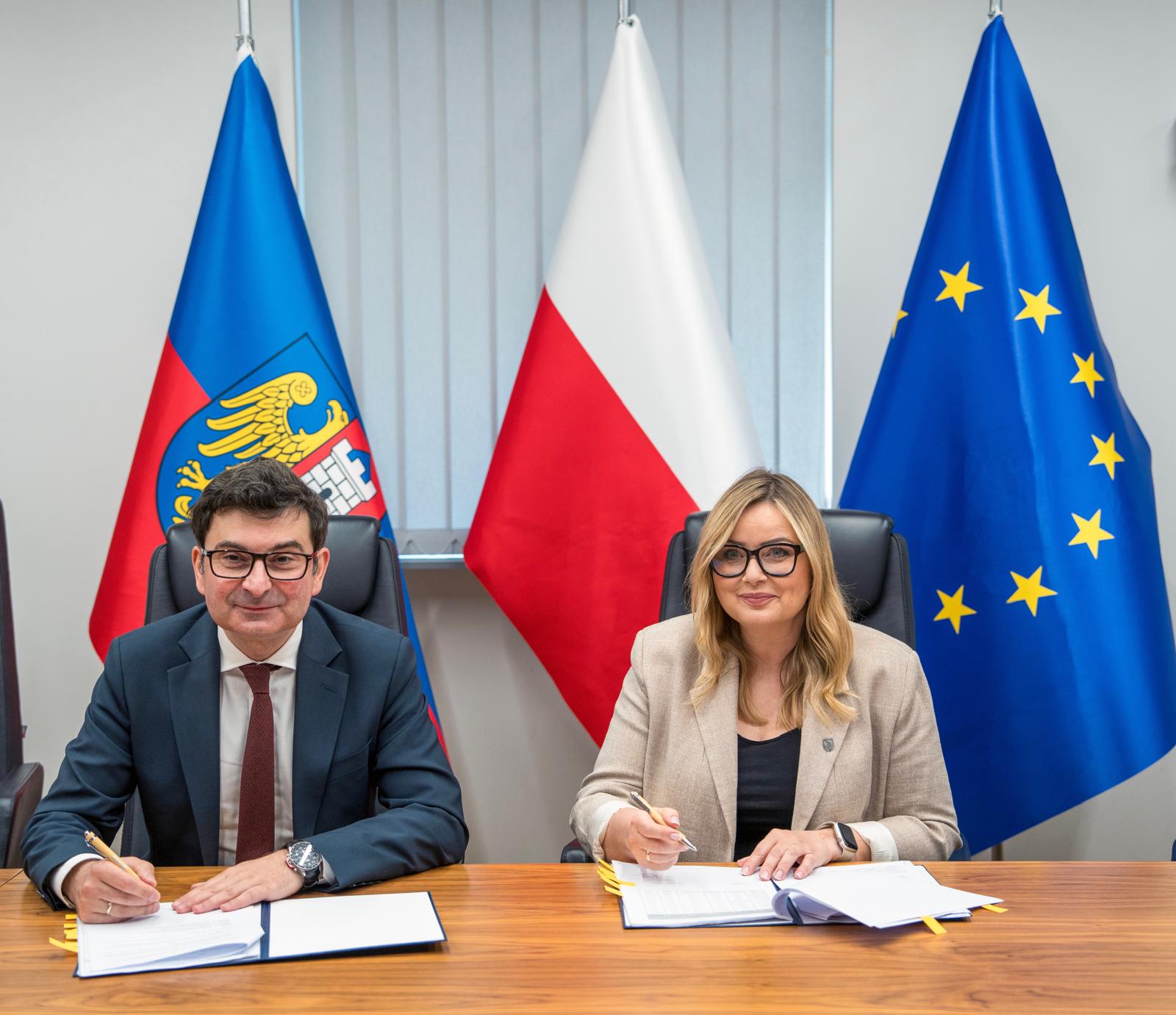 fot. G. Ożga / UM w Gliwicach kobieta i mężczyzna