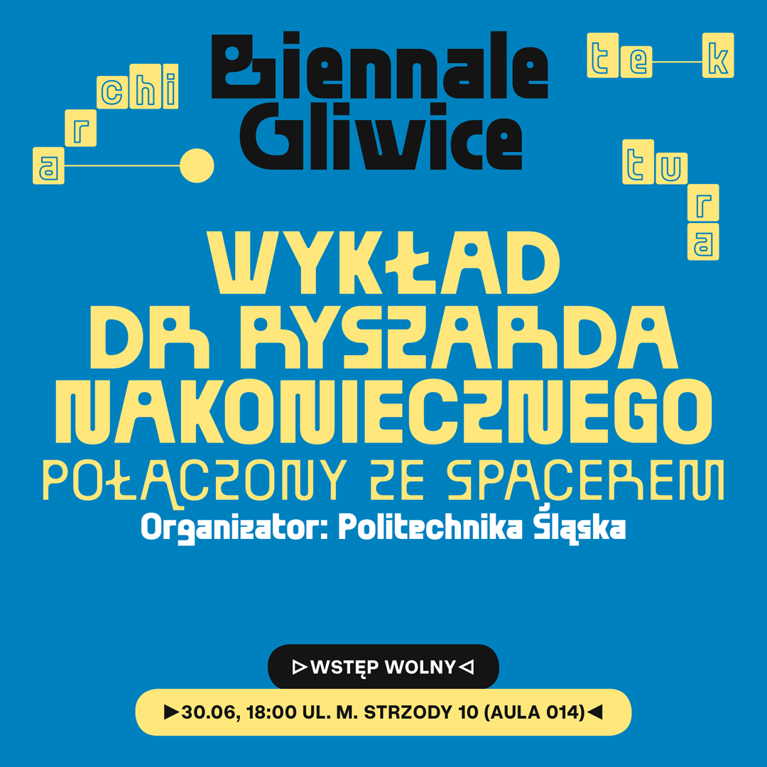 Mat. graf. organizatora Baner promujący wykład