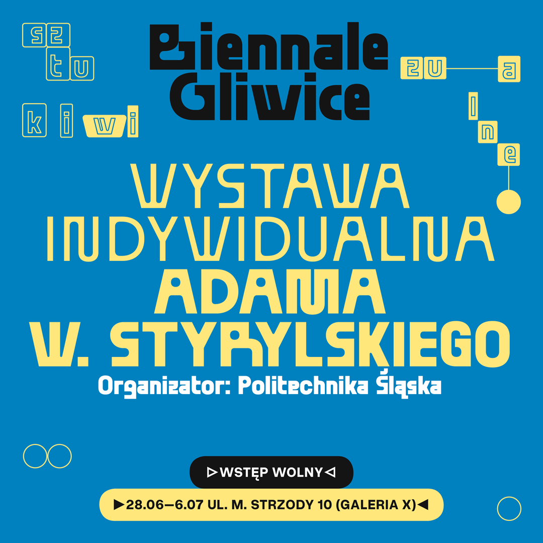 Mat. graf. organizatora Baner promujący wystawę