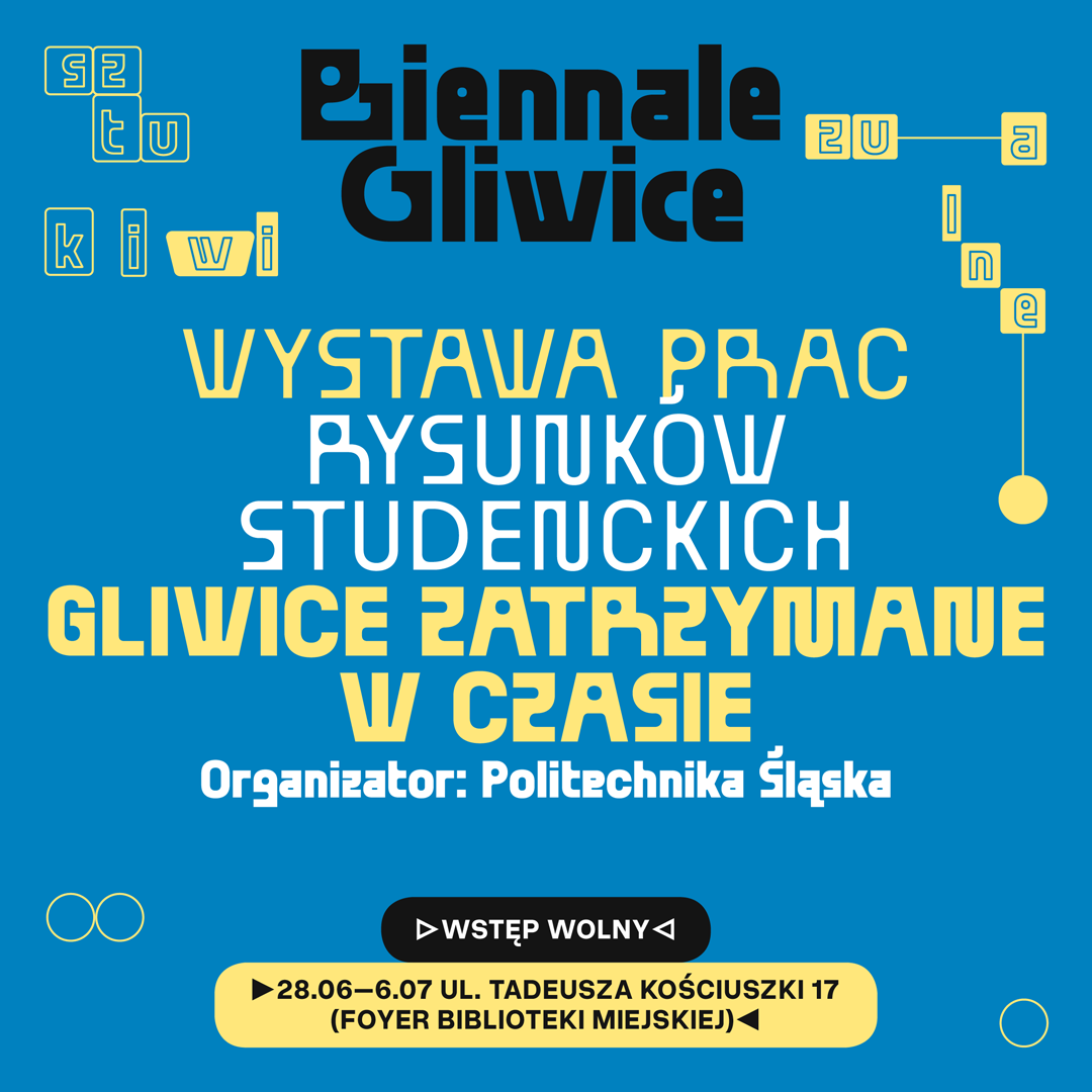 Mat. graf. organizatora Baner promujący wystawę