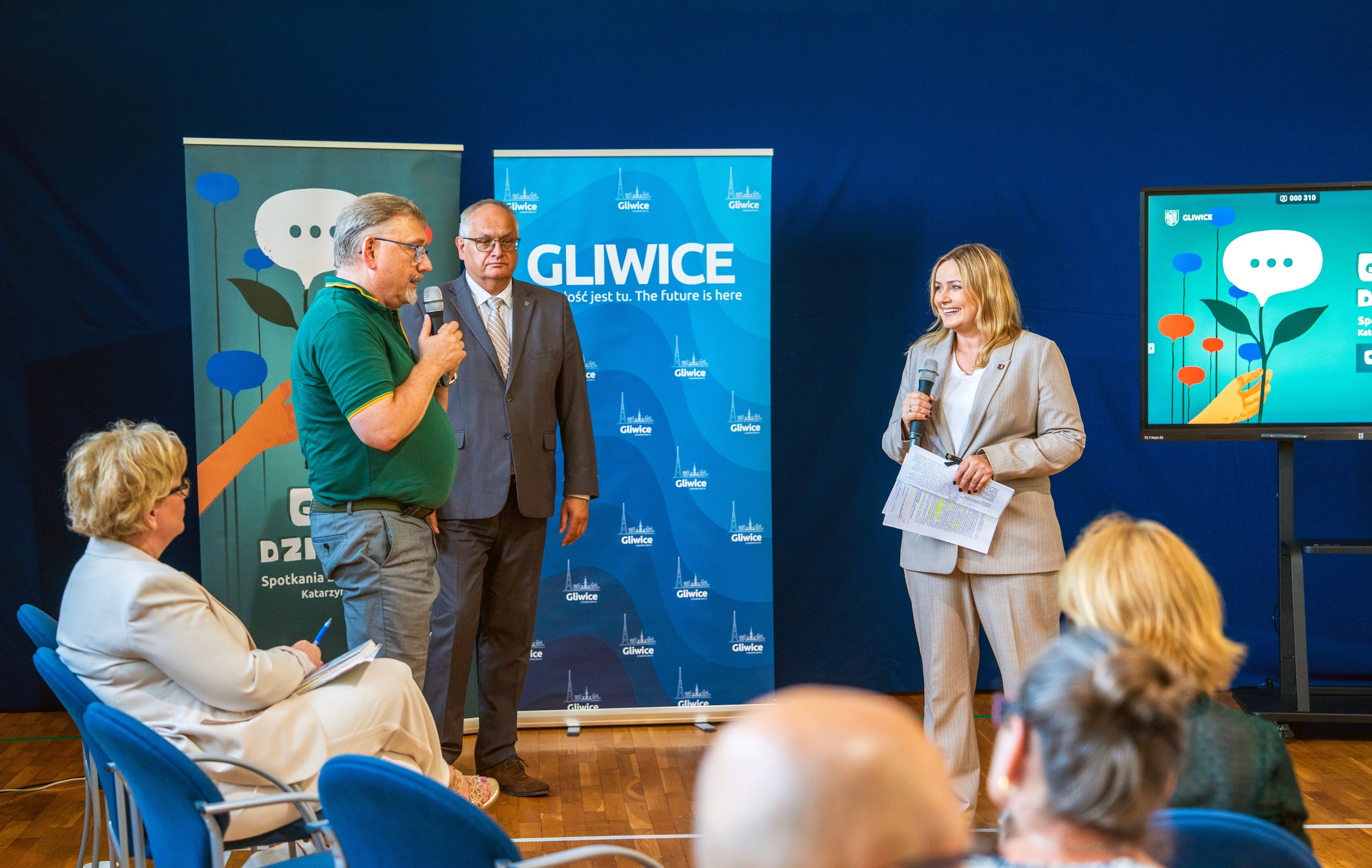 fot. G. Ożga/UM Gliwice Zdjęcie z jednego ze spotkań w dzielnicy