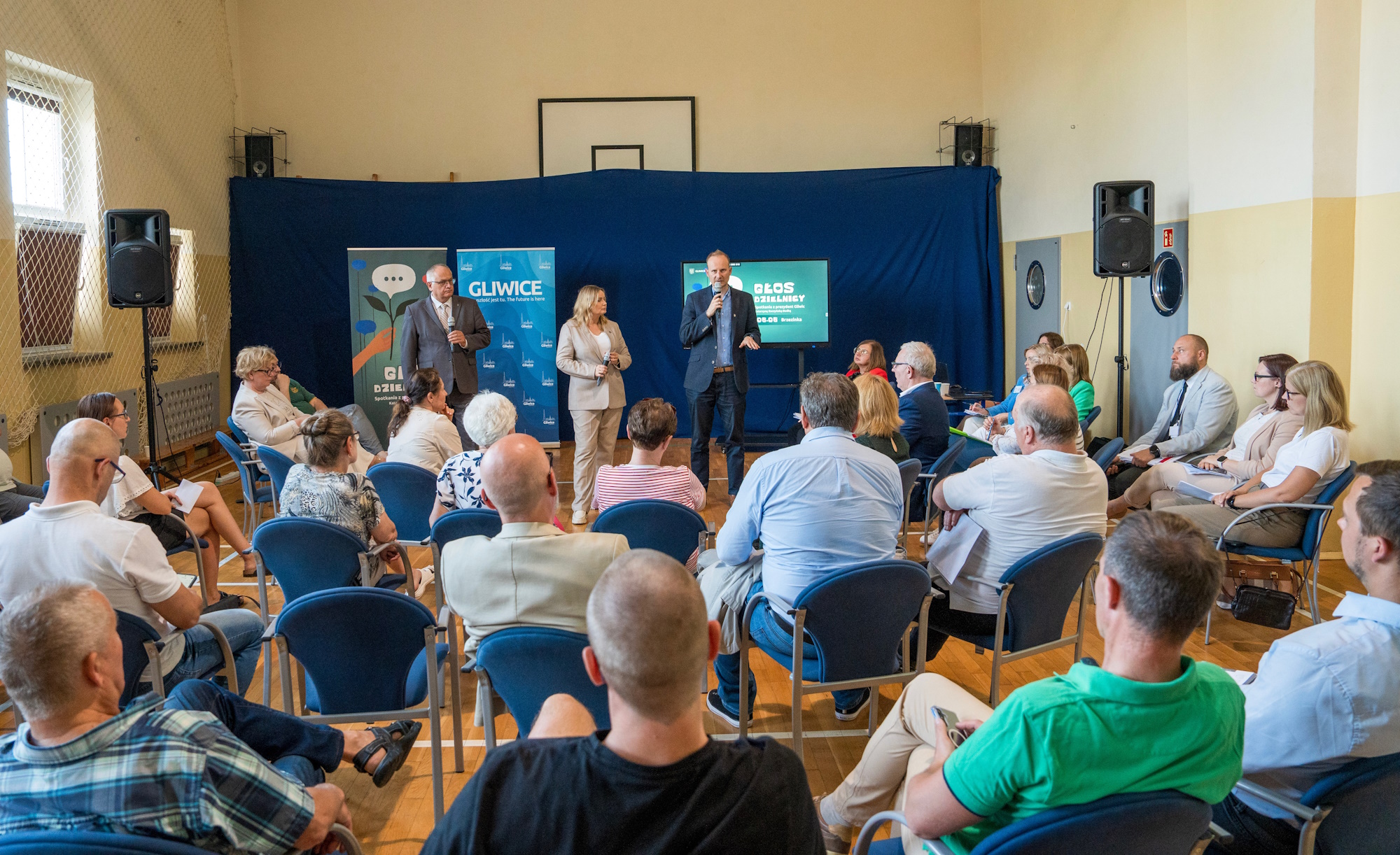 fot. G. Ożga/UM Gliwice Zdjęcie z jednego ze spotkań w dzielnicy