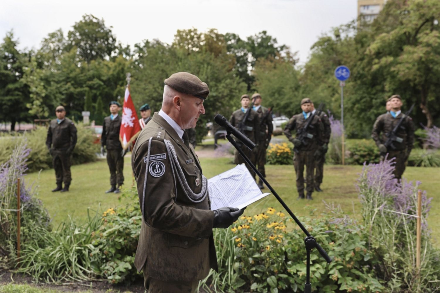 Fot. D. Nita-Garbiec/UM w Gliwicach Żołnierze