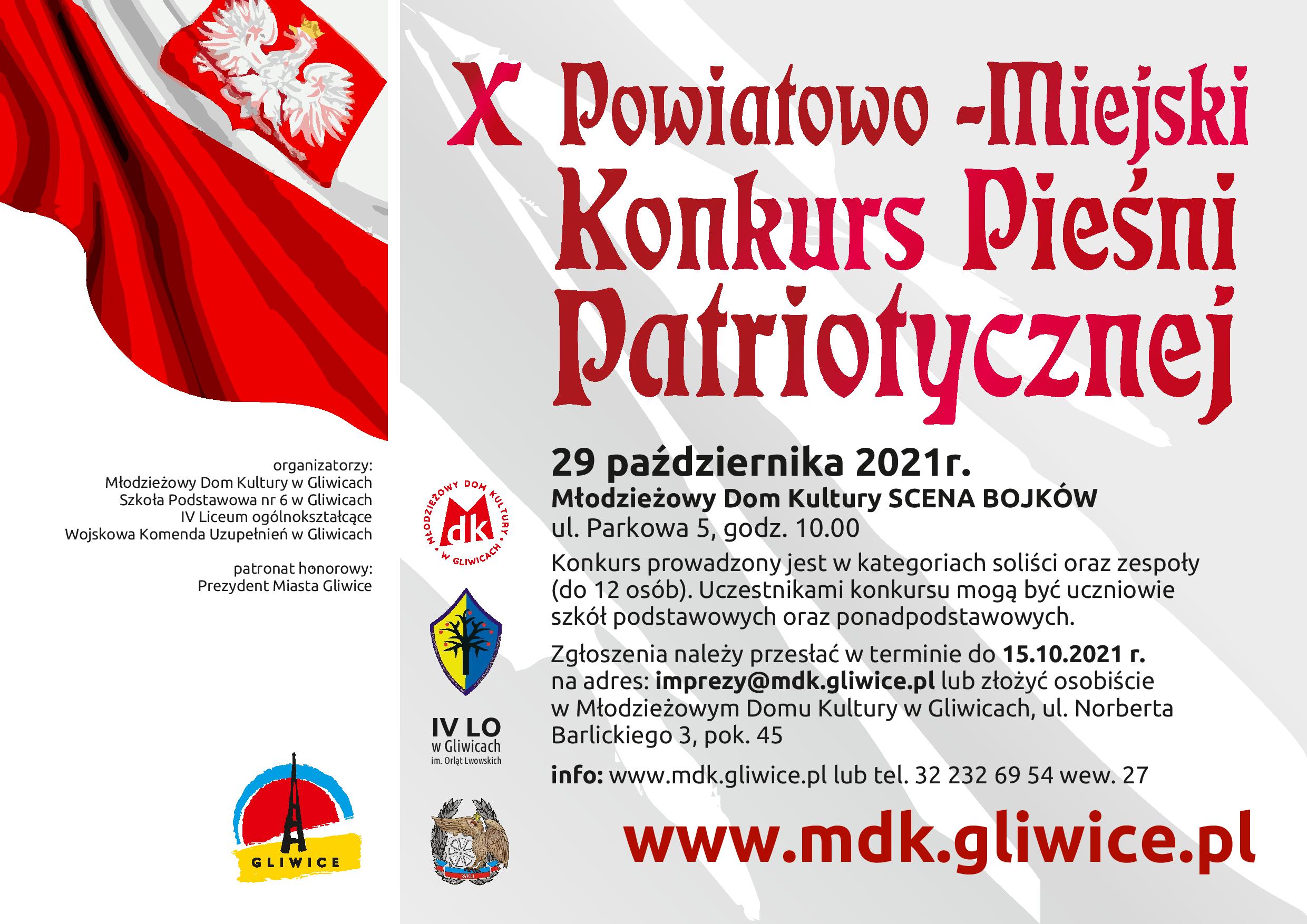 X Powiatowy Konkurs Pieśni Patriotycznej