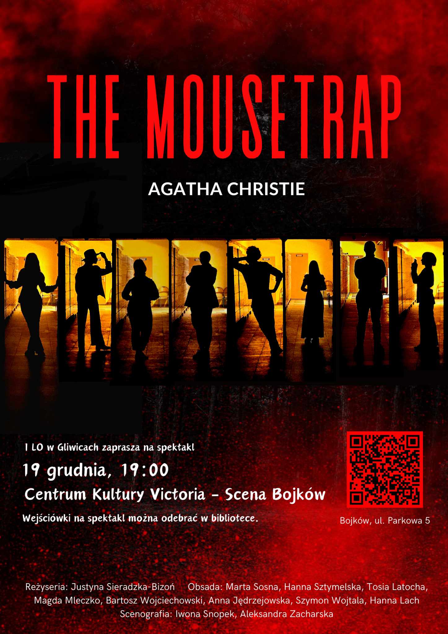 "The Mousetrap" - przedstawienie w języku angielskim