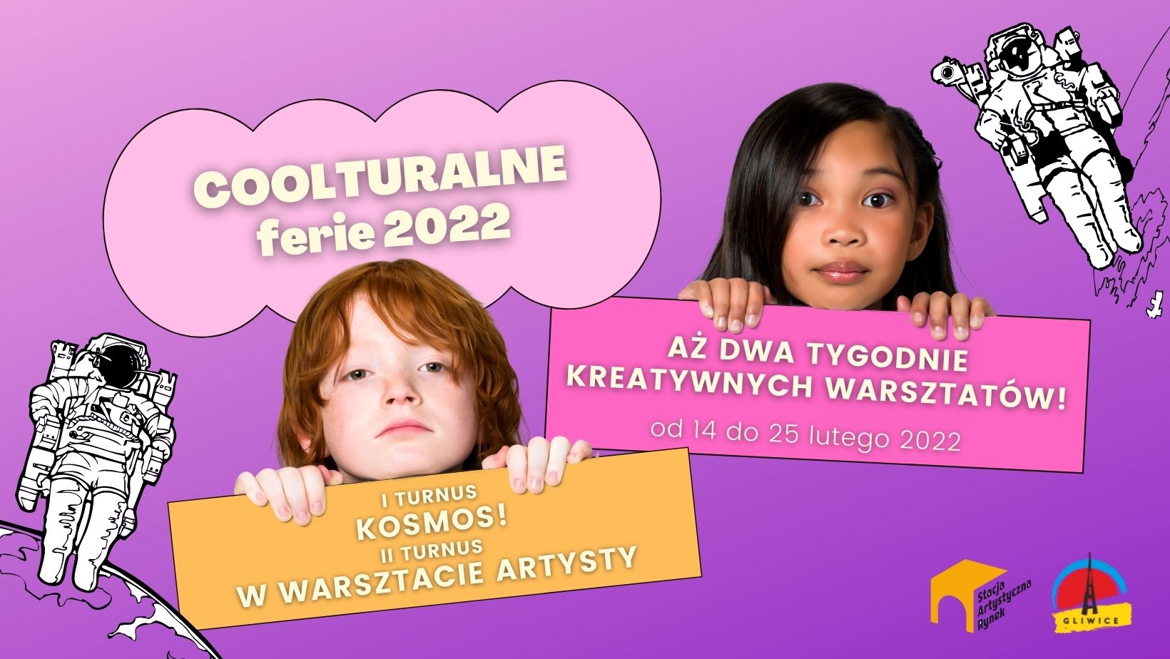 COOLturalne Ferie 2022 w Stacji Artystycznej Rynek!