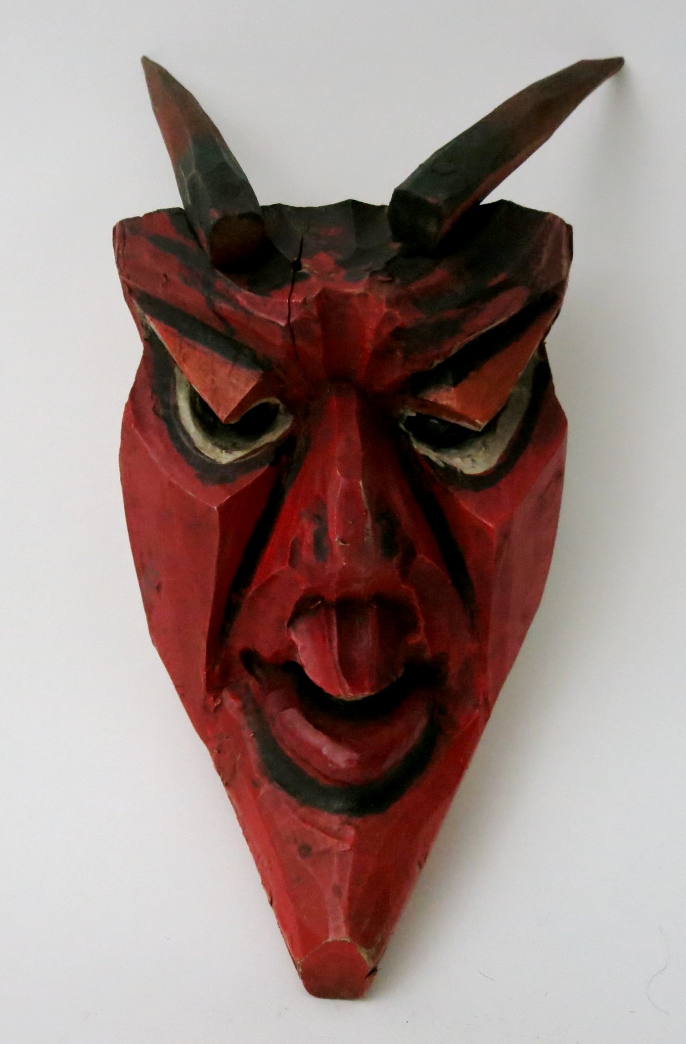 Maska Diabła, J. Krężelok, ze zbiorów Muzeum w Gliwicach