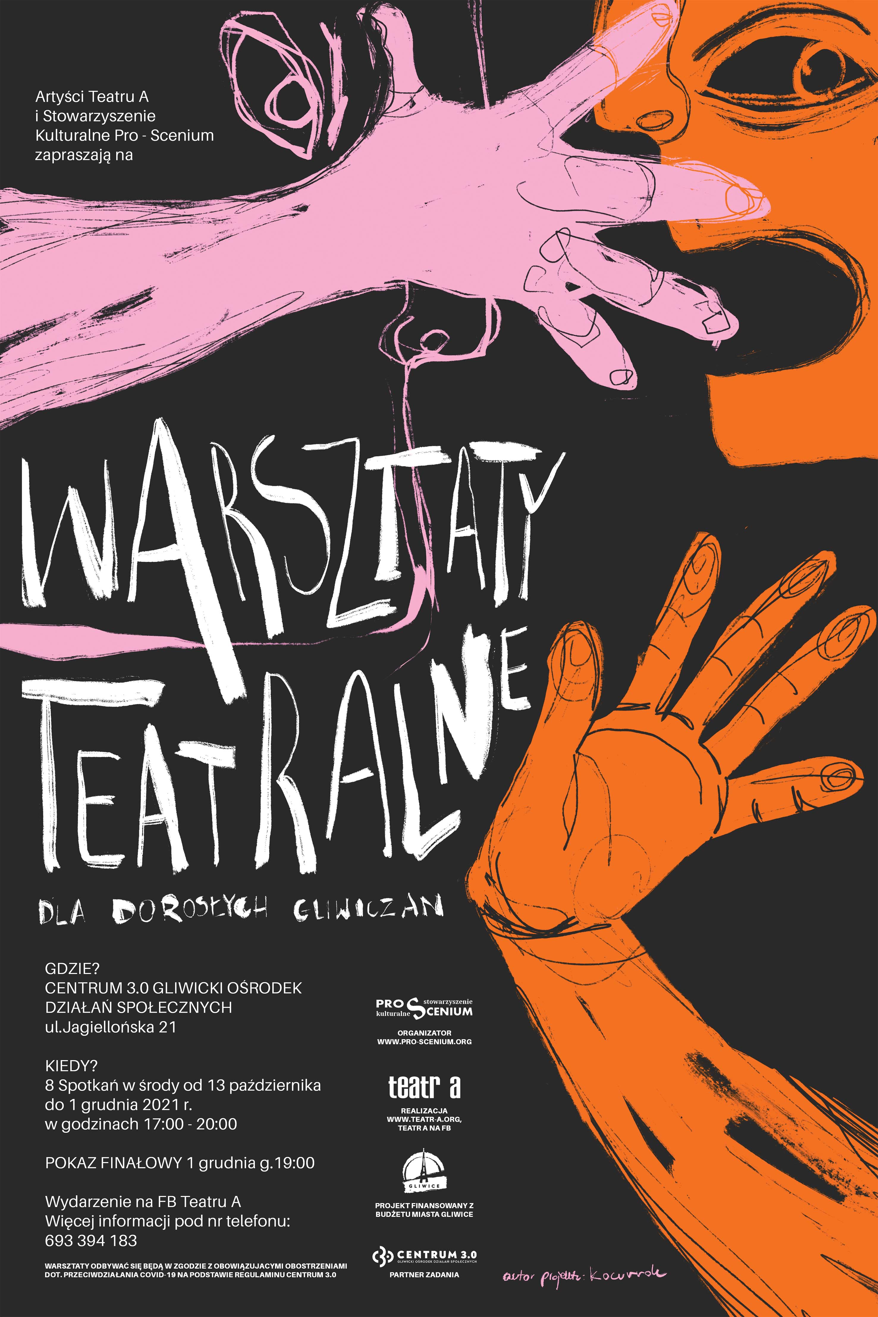 Warsztaty teatralne dla dorosłych gliwiczan