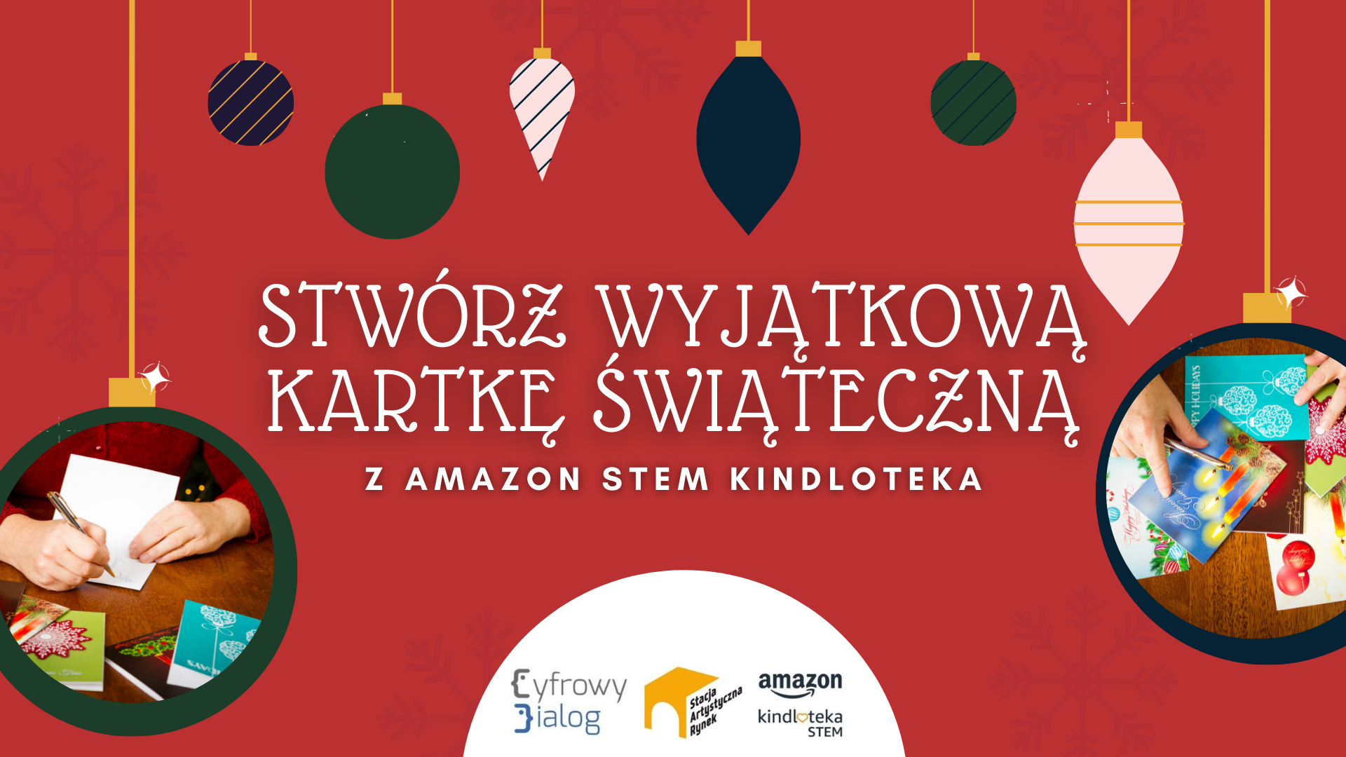 „Stwórz wyjątkową kartkę świąteczną”