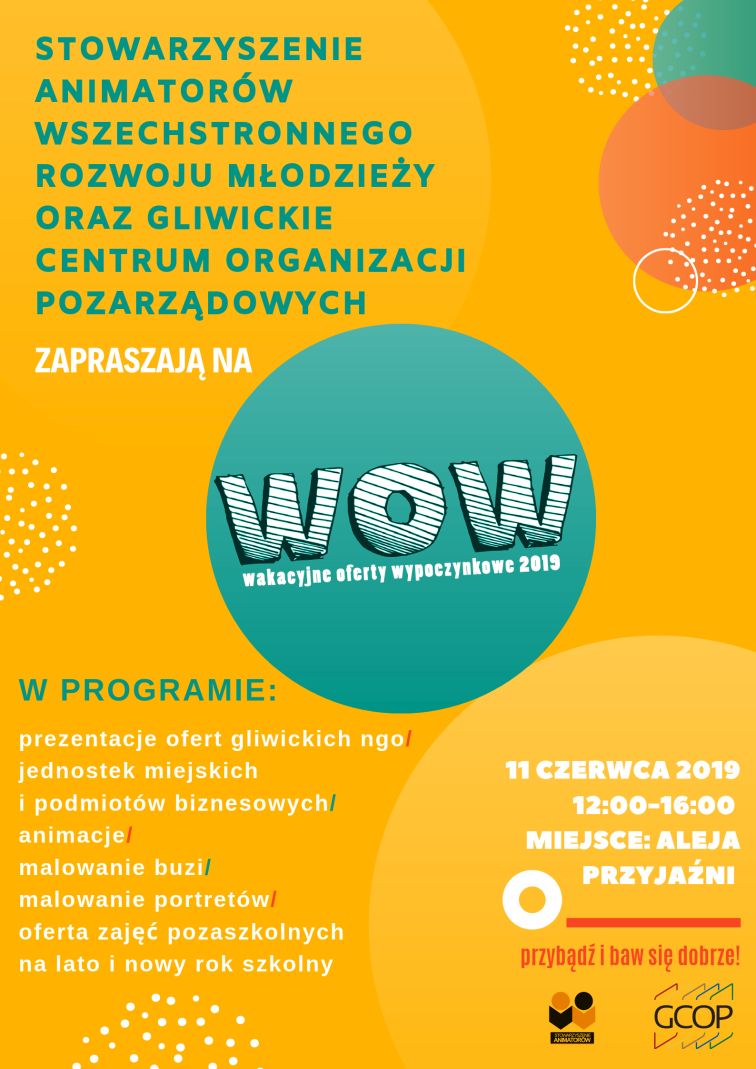 plakat z informacją o wydarzeniu