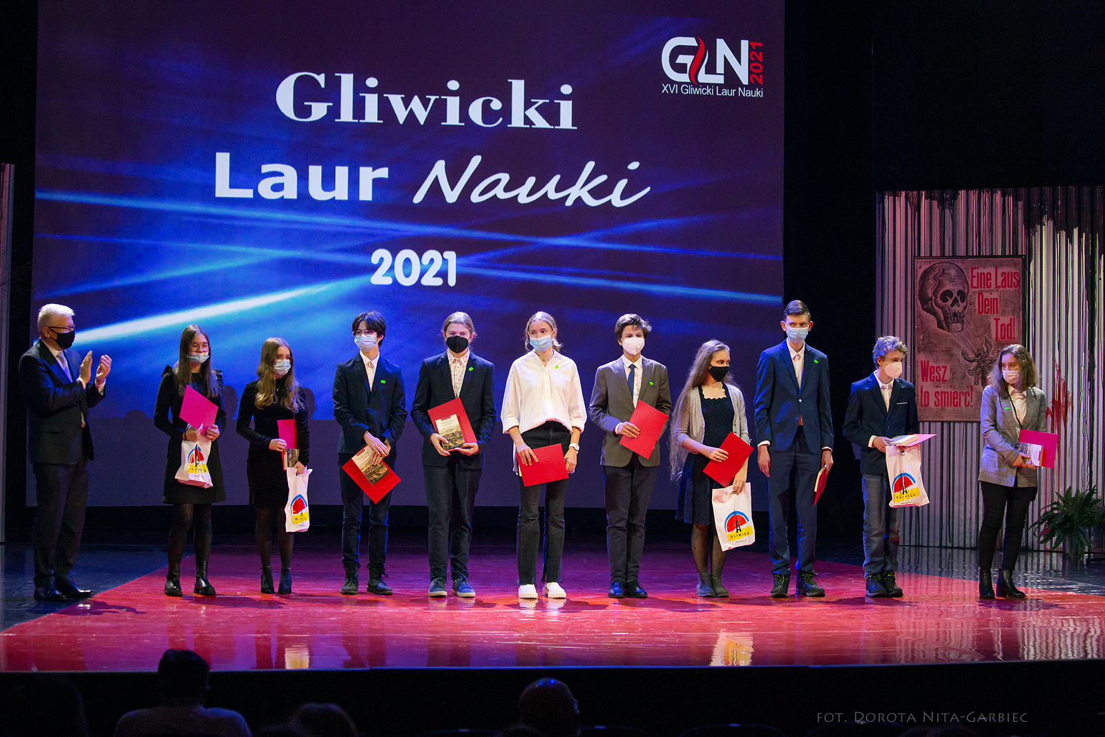 Gliwicki Laur Nauki 2021 - 14 grudnia 2021 r. - foto: Dorota Nita-Garbiec