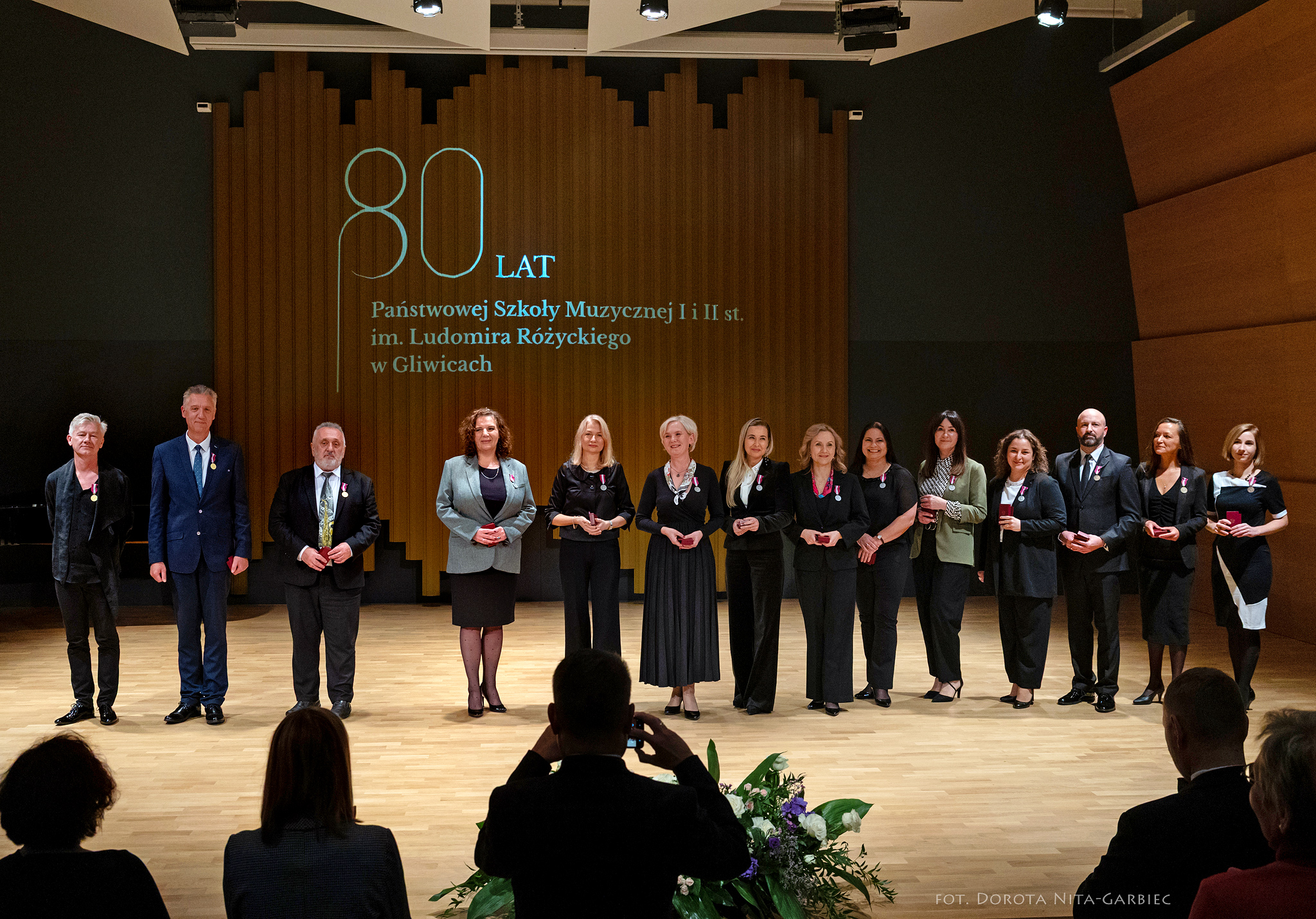 Obchody 80-lecia Państwowej Szkoły Muzycznej I i II st. im. Ludomira Różyckiego w Gliwicach