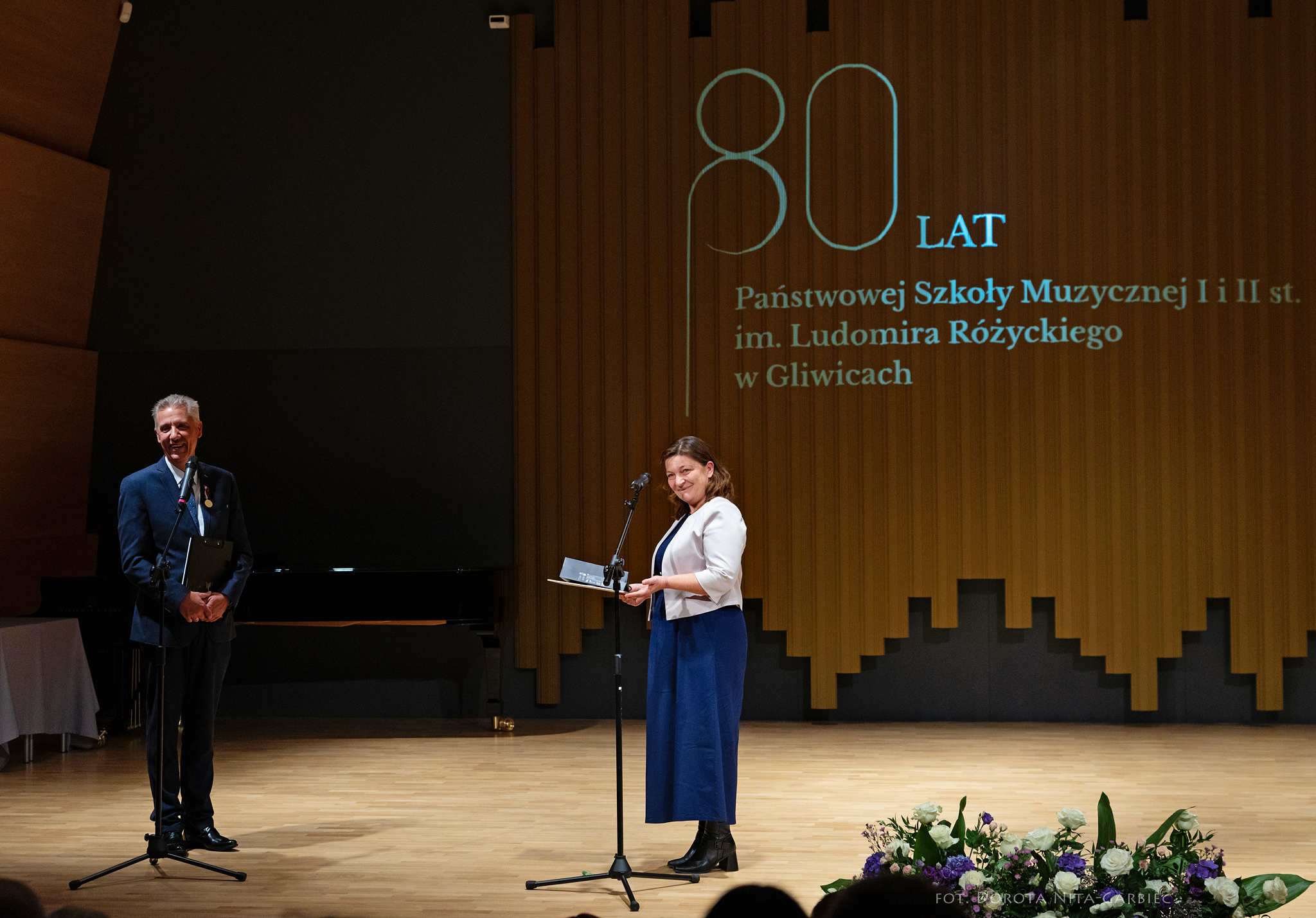 Obchody 80-lecia Państwowej Szkoły Muzycznej I i II st. im. Ludomira Różyckiego w Gliwicach