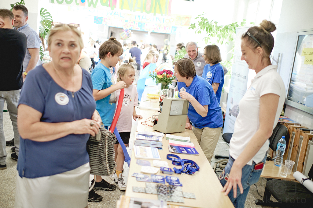 Festiwal Nauki 2022 w ZSO nr 8. foto: Michał Buksa