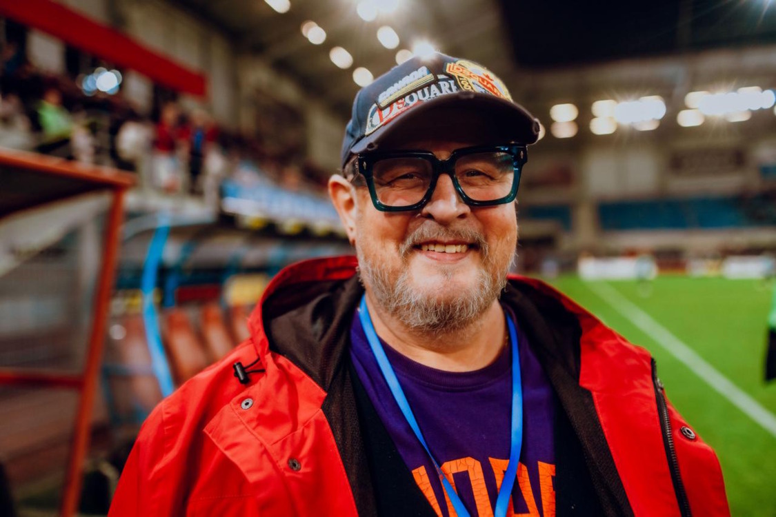 Andrzej Sługocki ubrany w barwy Piasta Gliwice