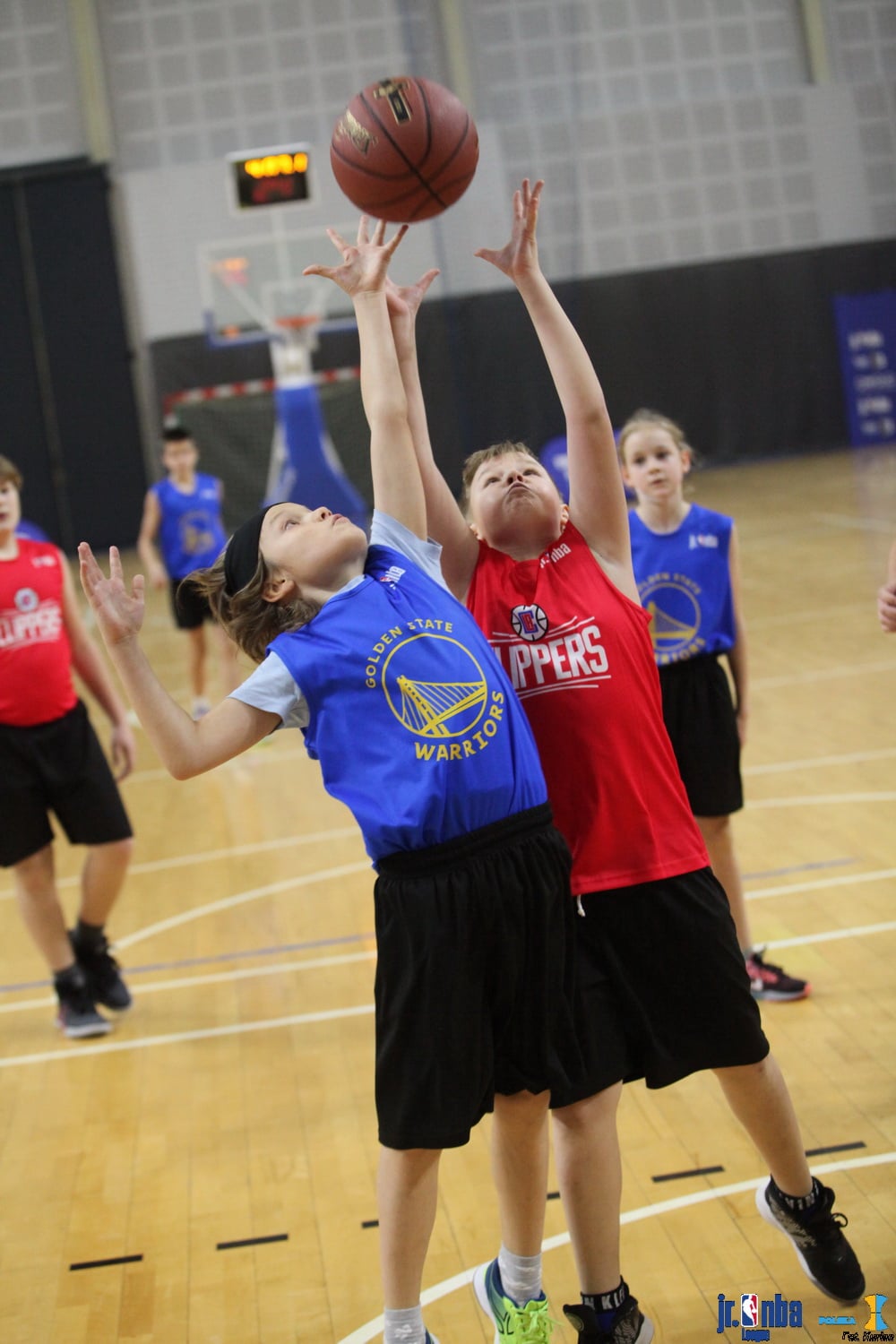 Najmłodsza drużyna "Golden State Warriors" w rozgrywkach Junior NBA