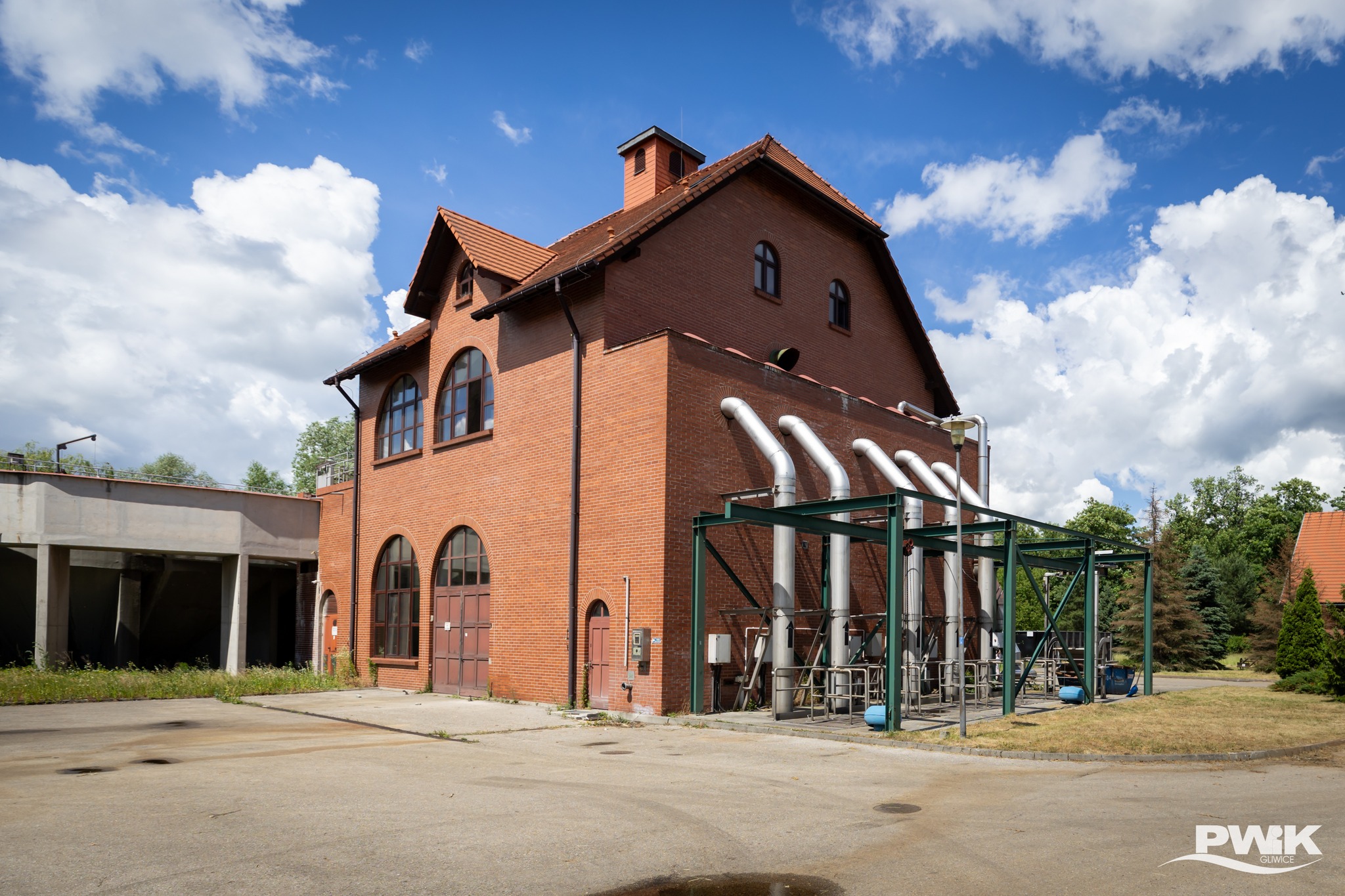 Budynek Centralnej Oczyszczalni Ścieków