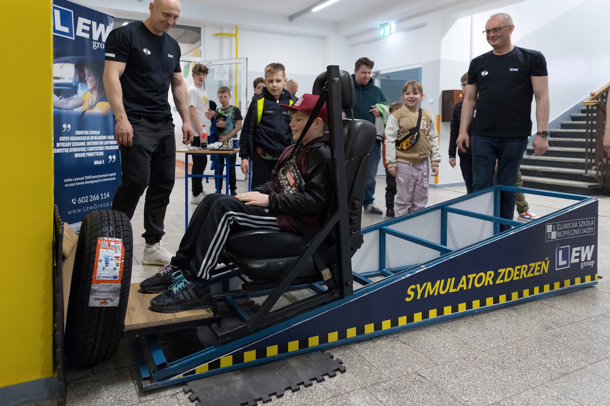 Symulator ostrego hamowania