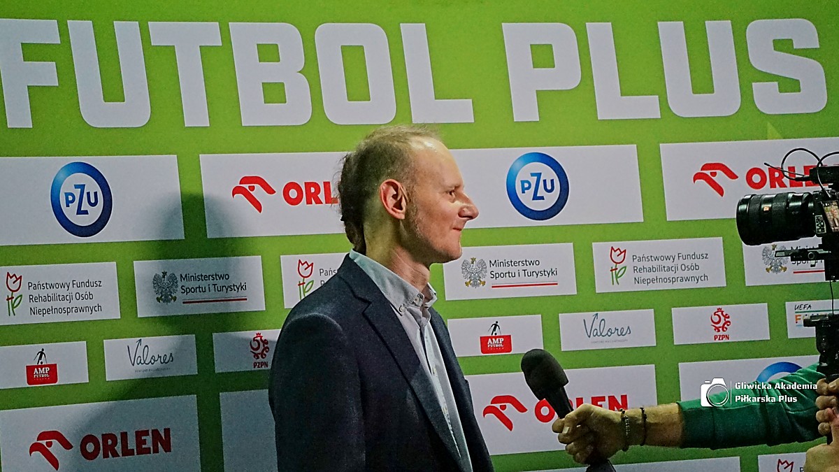 Wiceprezydent Łukasz Gorczyński podczas wywiadu