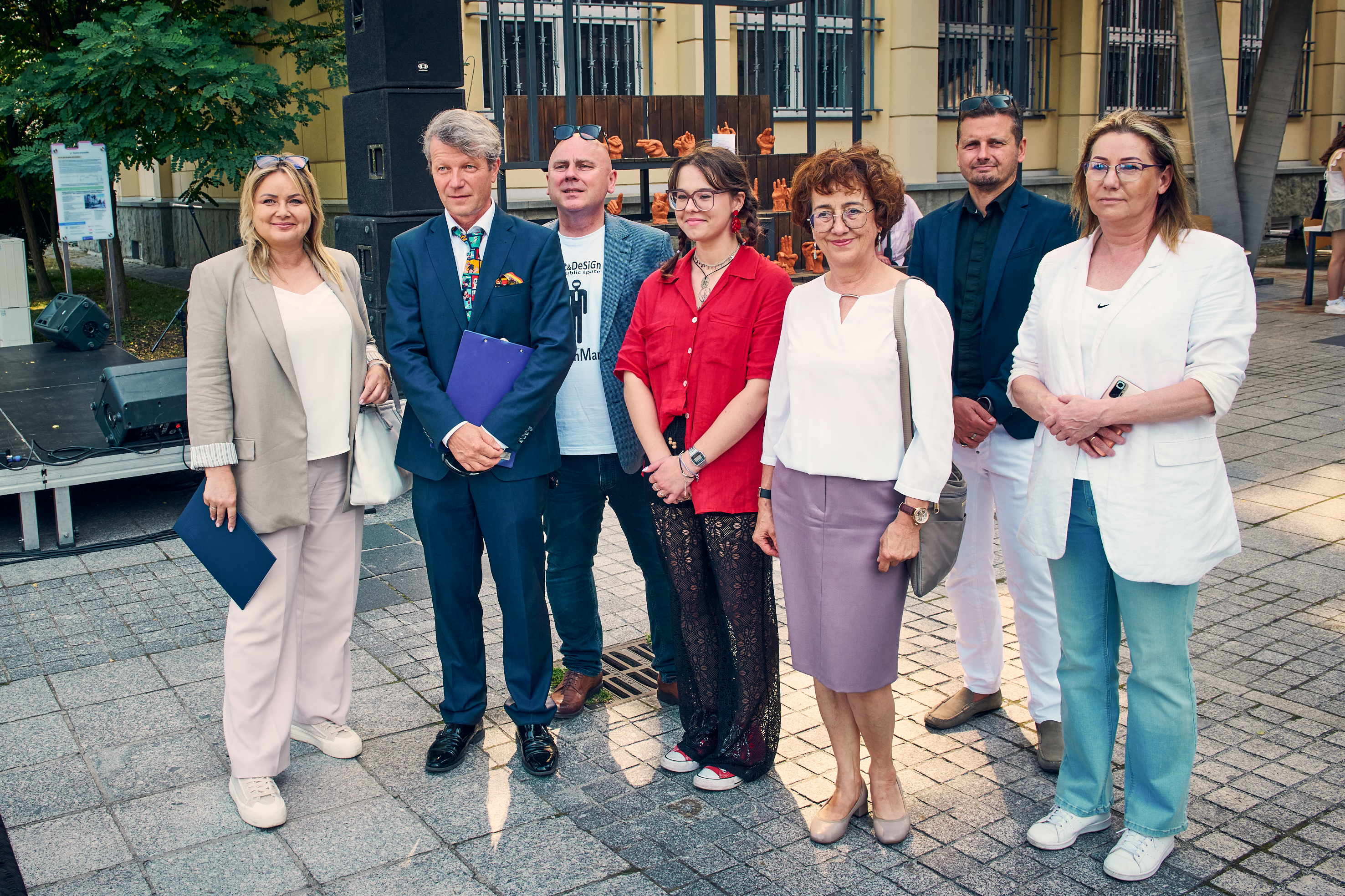 Prezydent Gliwic, Katarzyna Kuczyńska-Budka z organizatorami