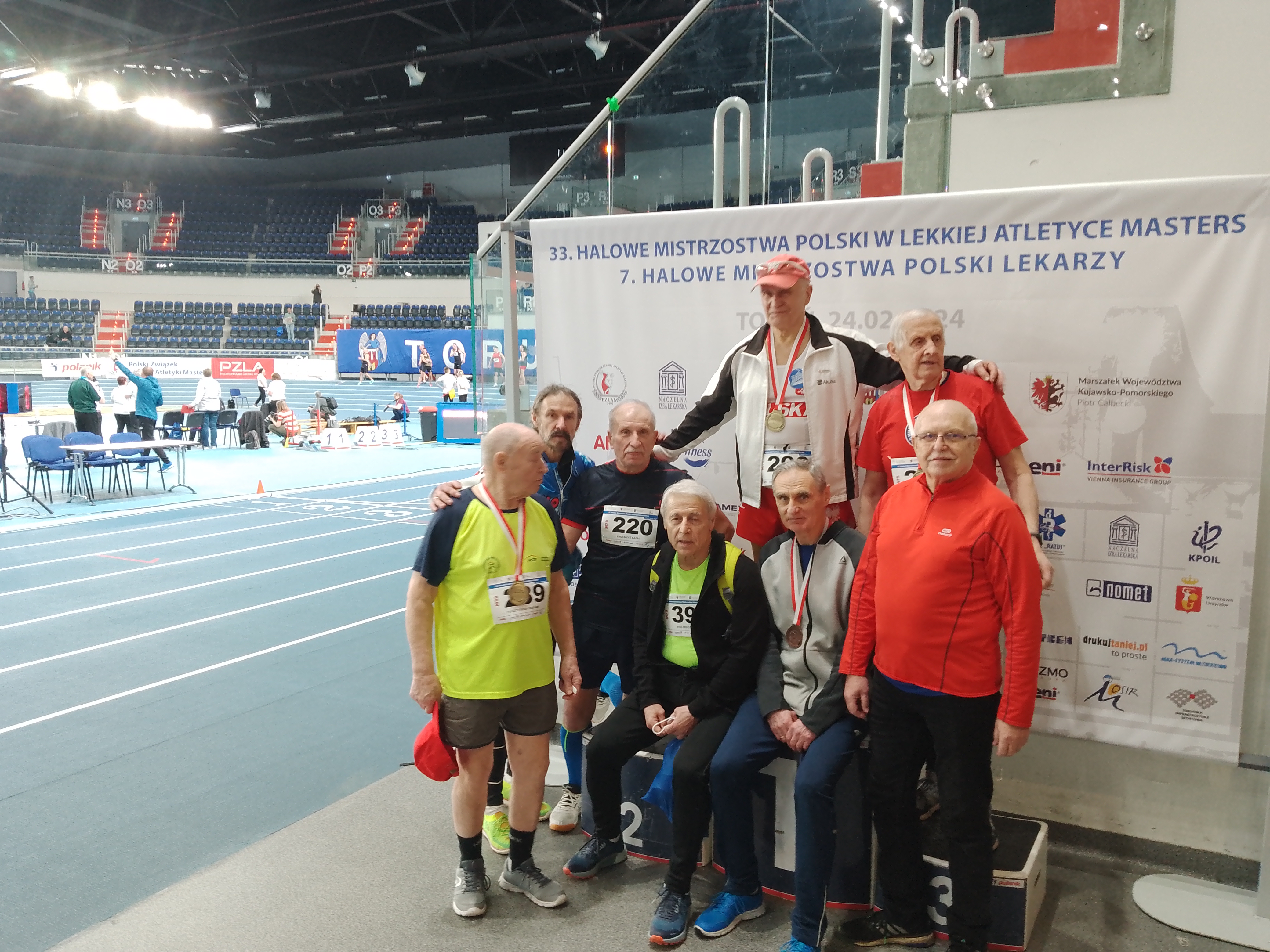 Reprezentanci Gliwic na Mistrzostwach Polski Masters w lekkiej atletyce