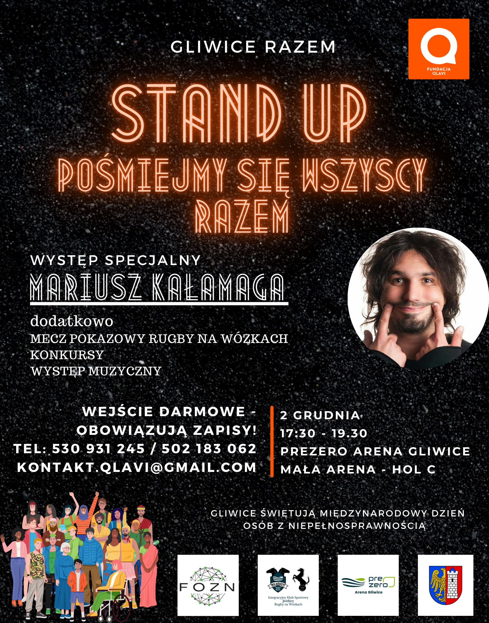 Plakat promujący Stand-up