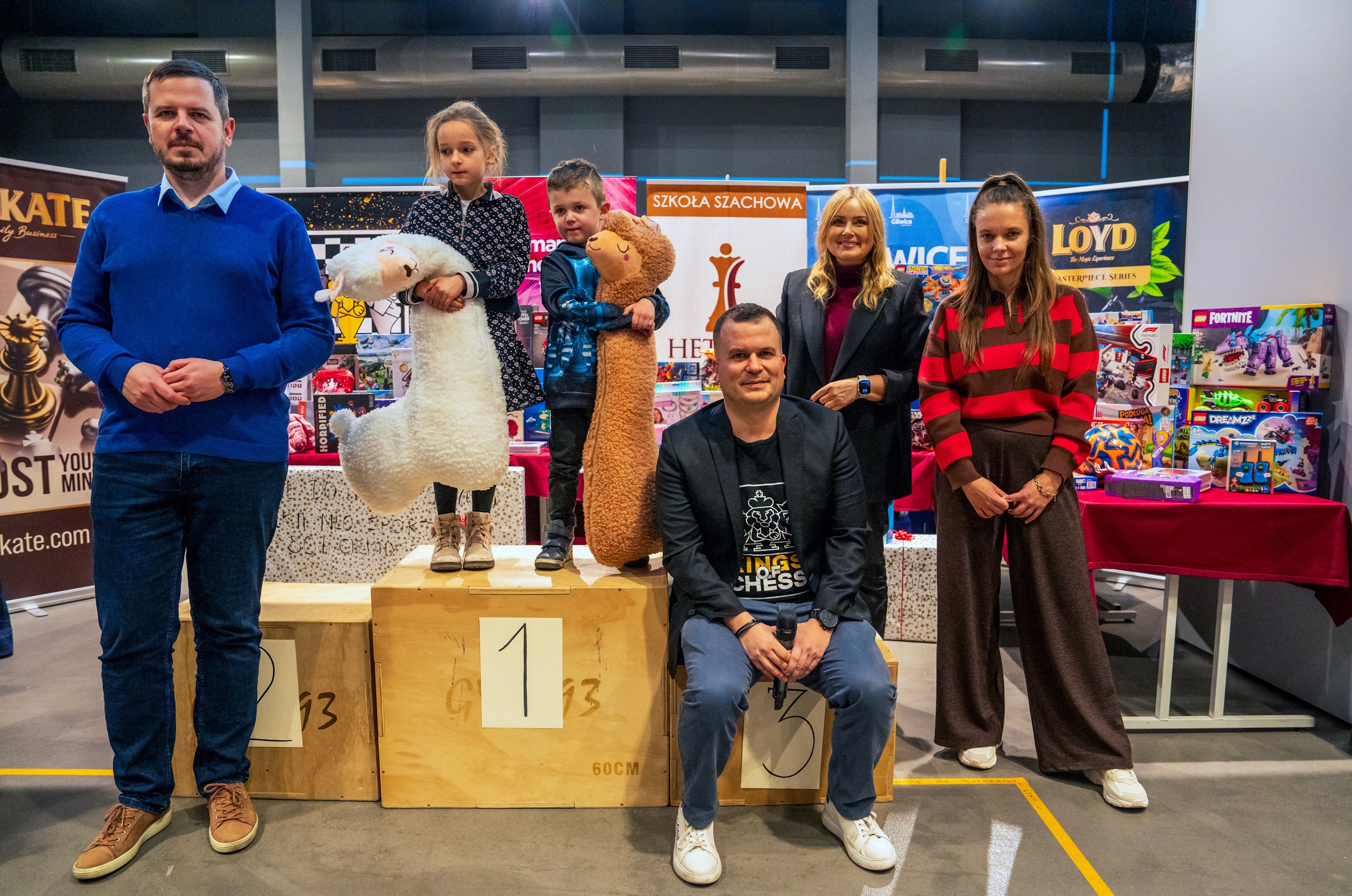 Dzieci na podium