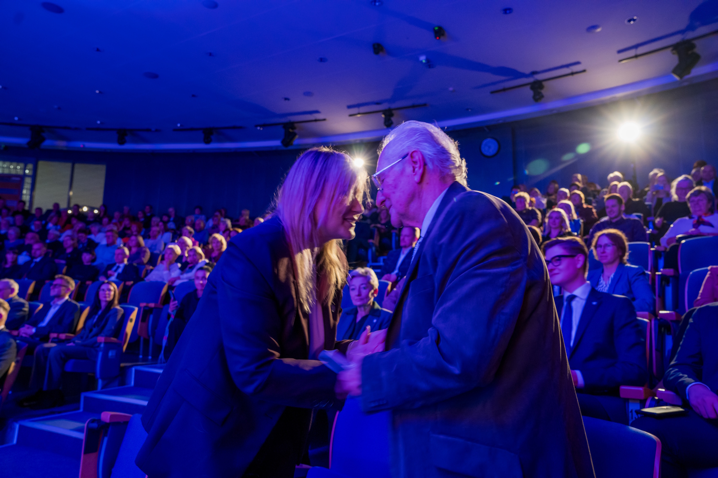 Dziękująca prezydent