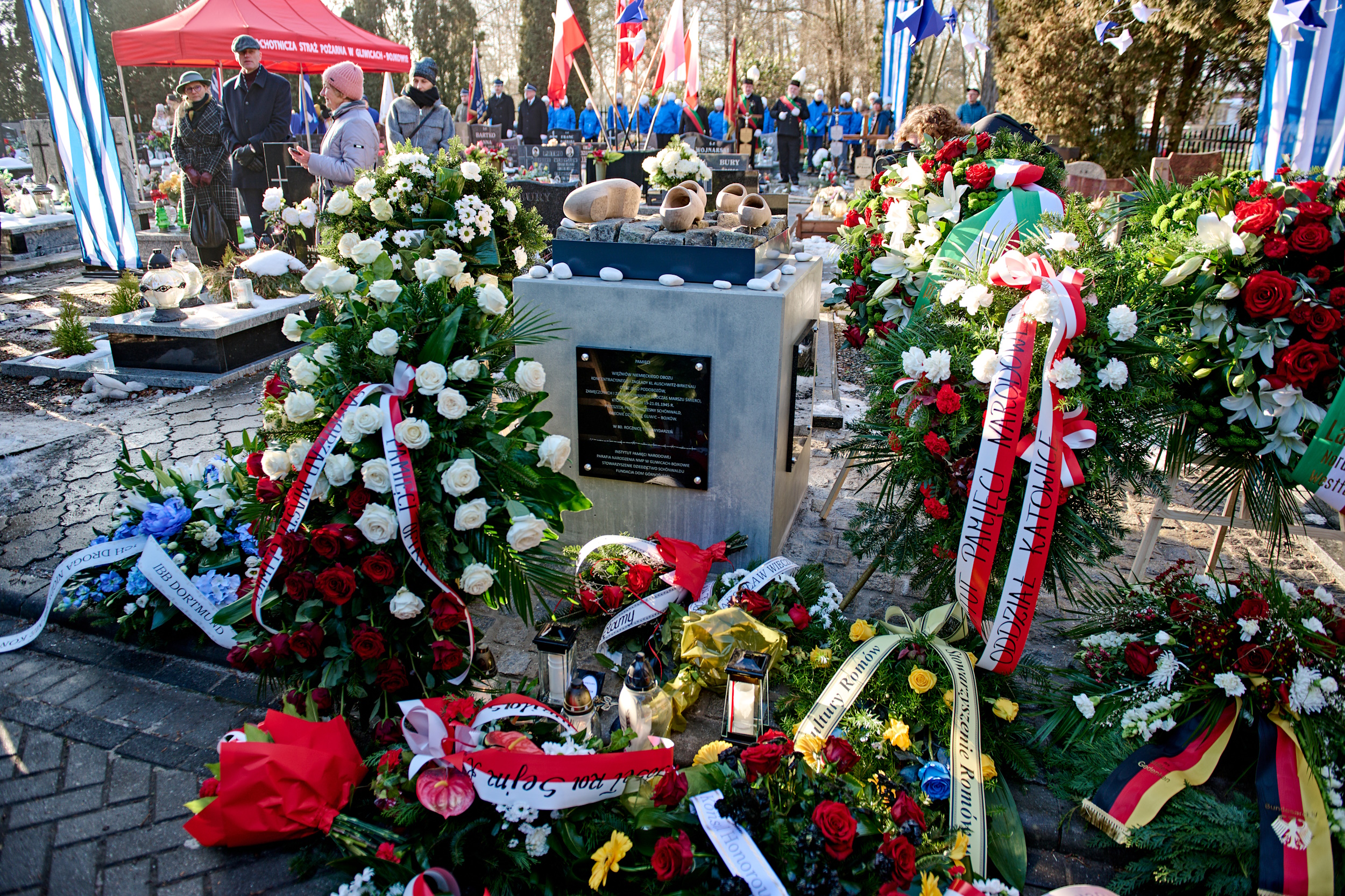 Monument upamiętniający ofiary Marszu Śmierci