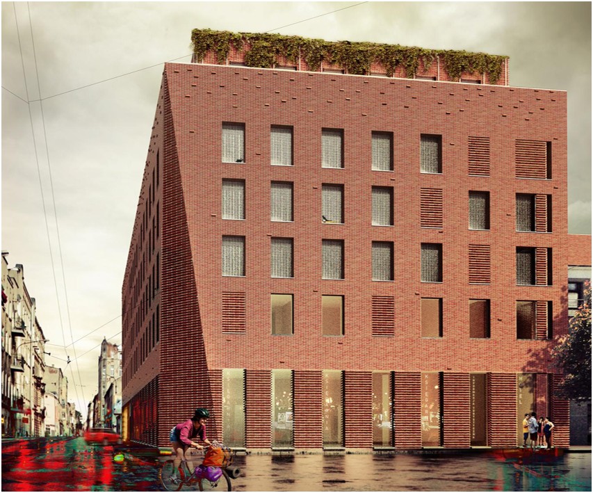 Konkurs architektoniczny „Parking w kamienicy” Biura Architekta Miasta Łodzi/ Projekt parkingu autorstwa Mai Wrońskiej i Przemysława Sobieckiego