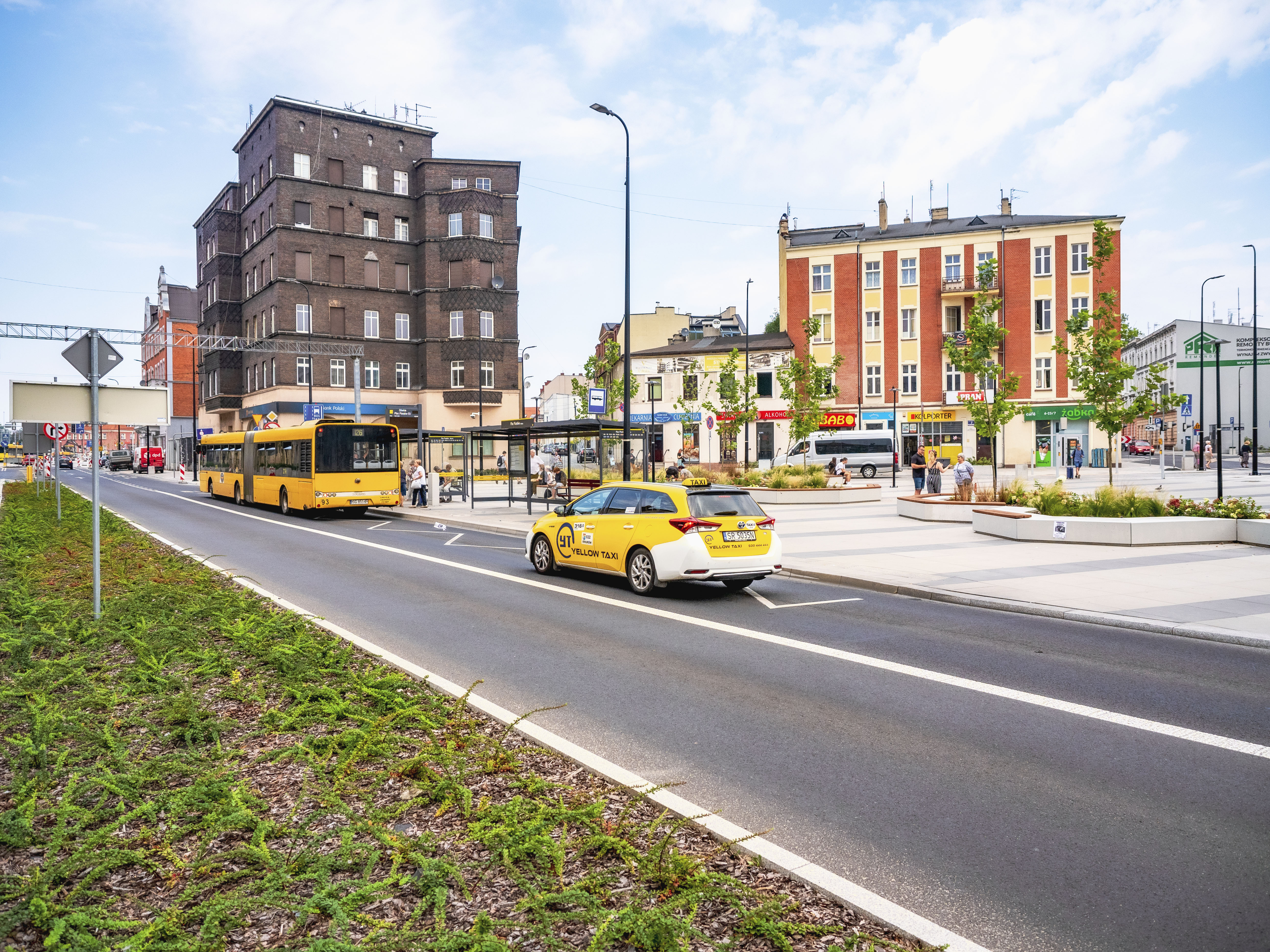 Nowe Centrum Gliwic, plac Piastów – ul. Bohaterów Getta Warszawskiego