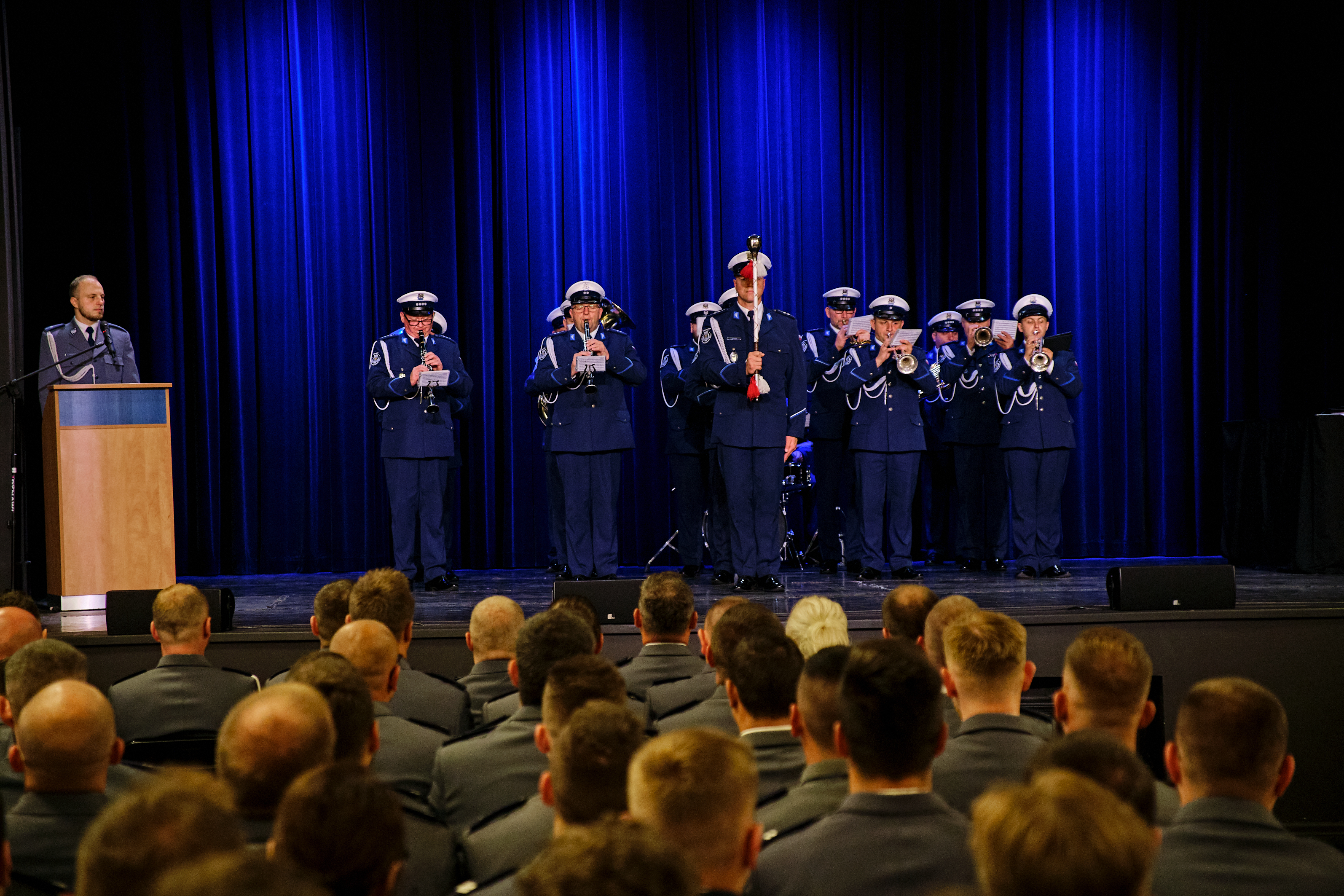 Fot. M.Buksa/UM Gliwice orkiestra policyjna
