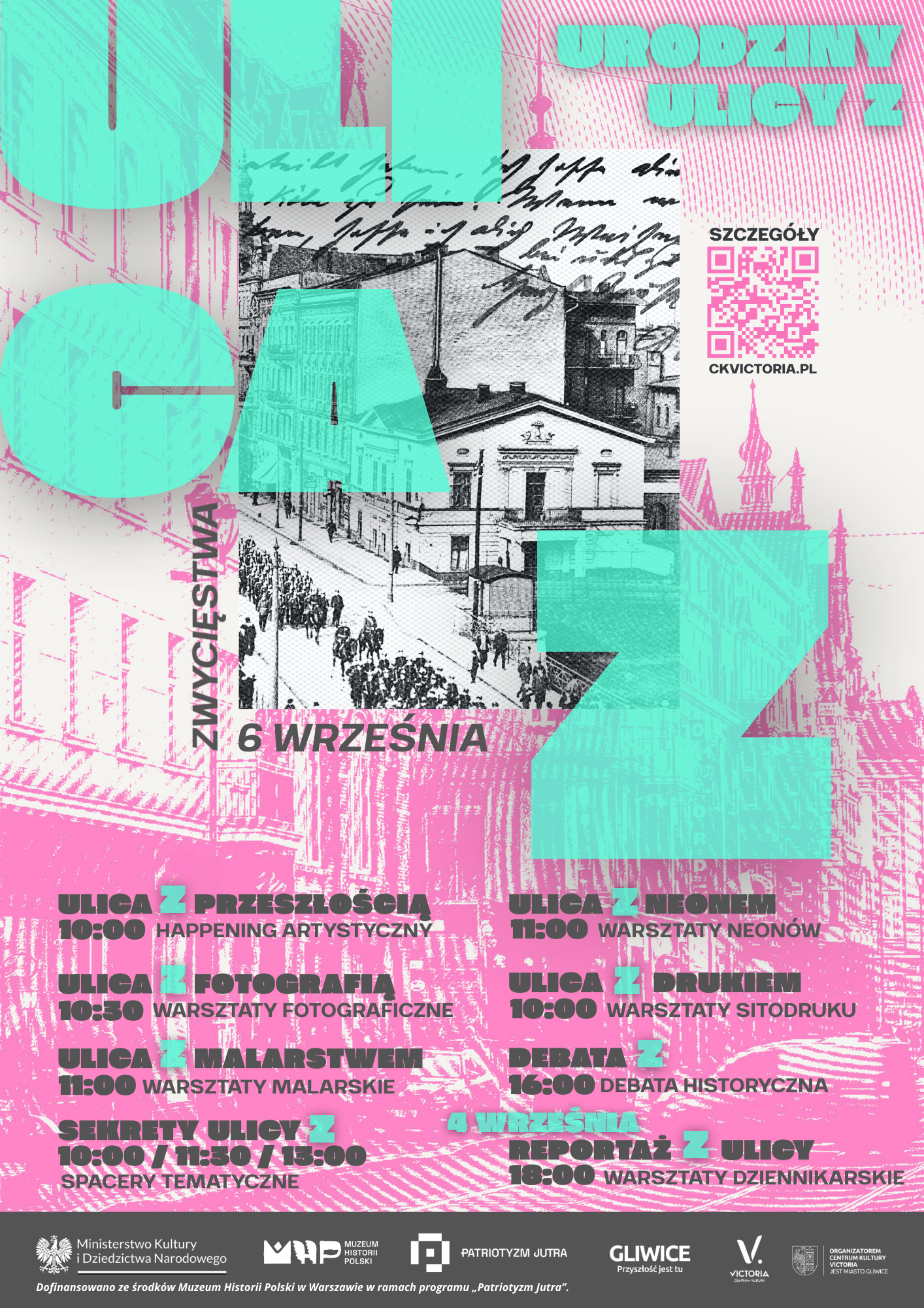 Mat. graf. organizatora Plakat promujący wydarzenie