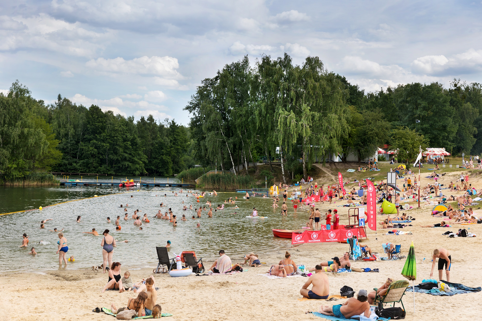 Fot. D.Nita-Garbiec/UM Gliwice plaża i ludzie