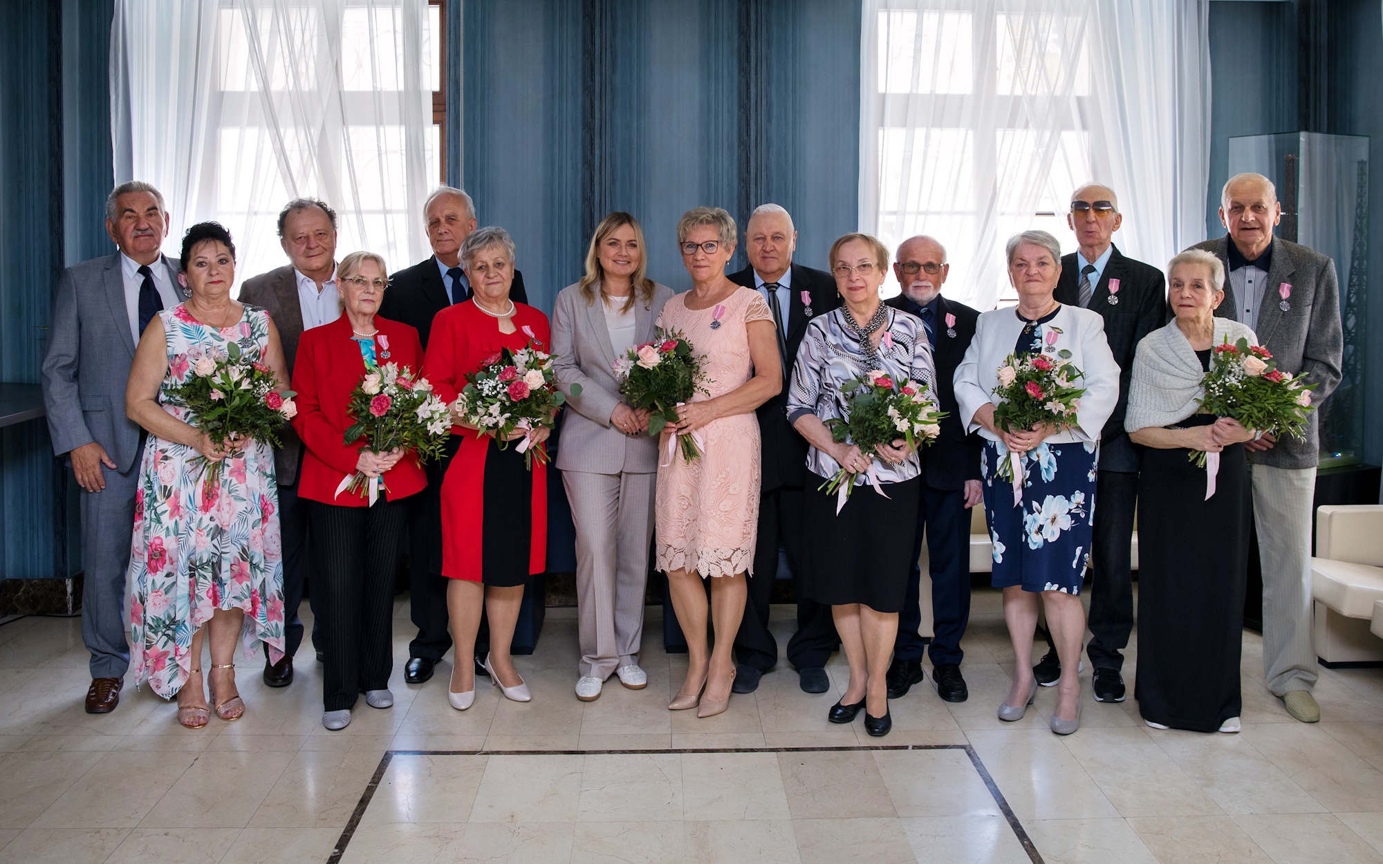 pary małżeńskie w Ratuszu z prezydent Gliwic Katarzyną Kuczyńską-Budką