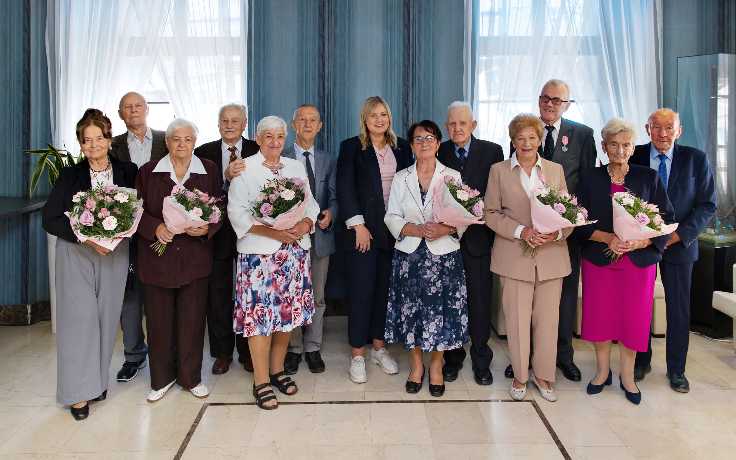 pary małżeńskie z prezydent Katarzyną Kuczyńską-Budką