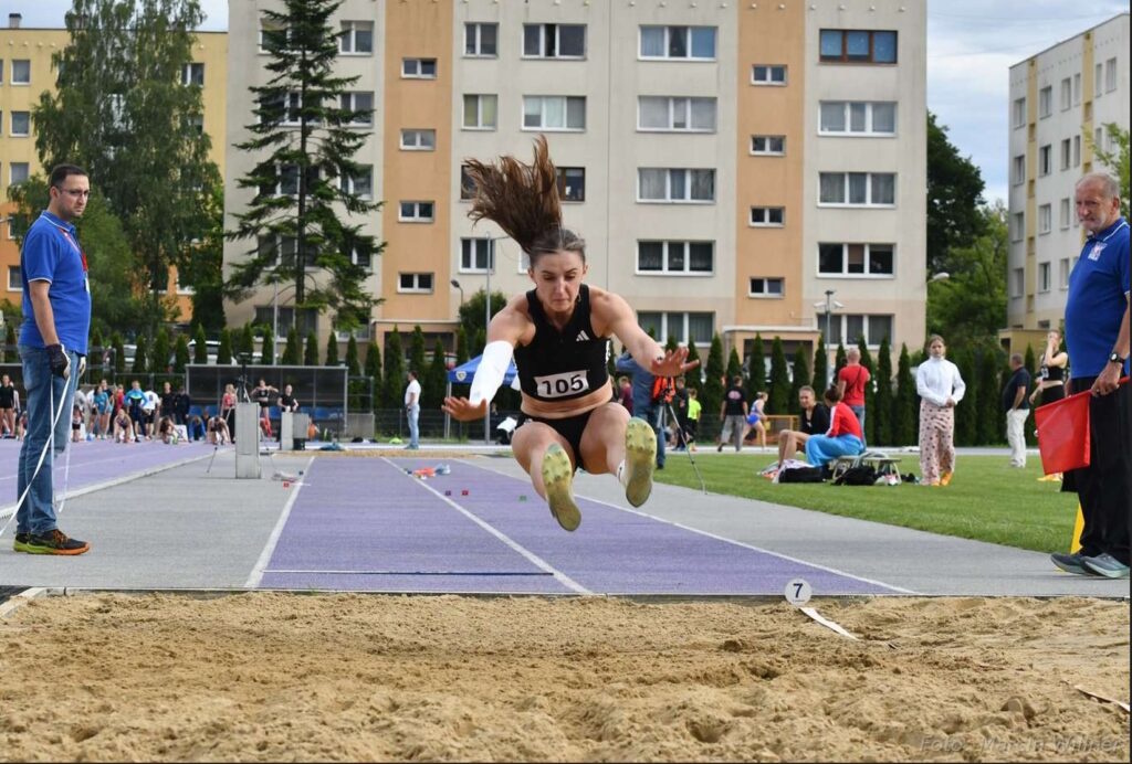 Skok w dal Katarzyny Wiśniewskiej