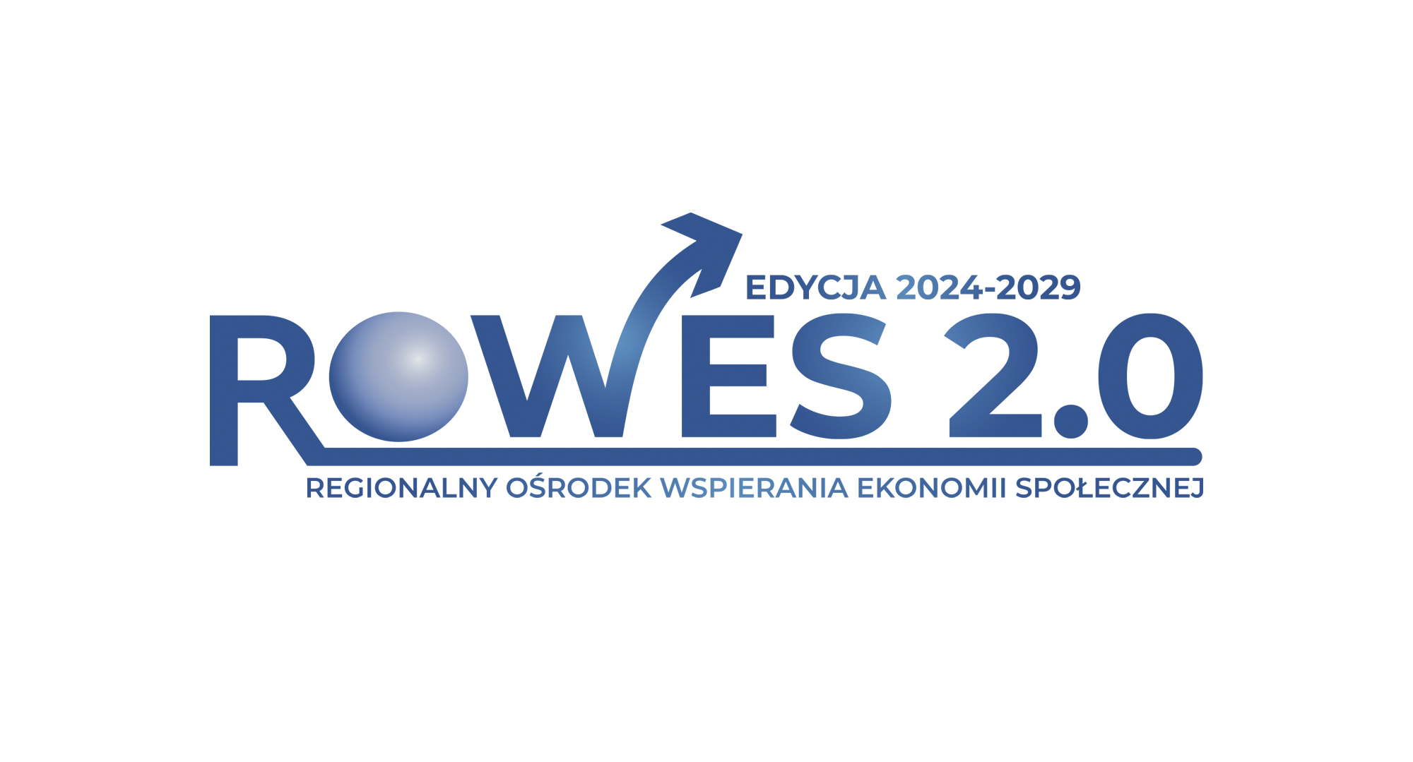 Logotyp Regionalnego Ośrodka Wspierania Ekonomii Społecznej 2.0