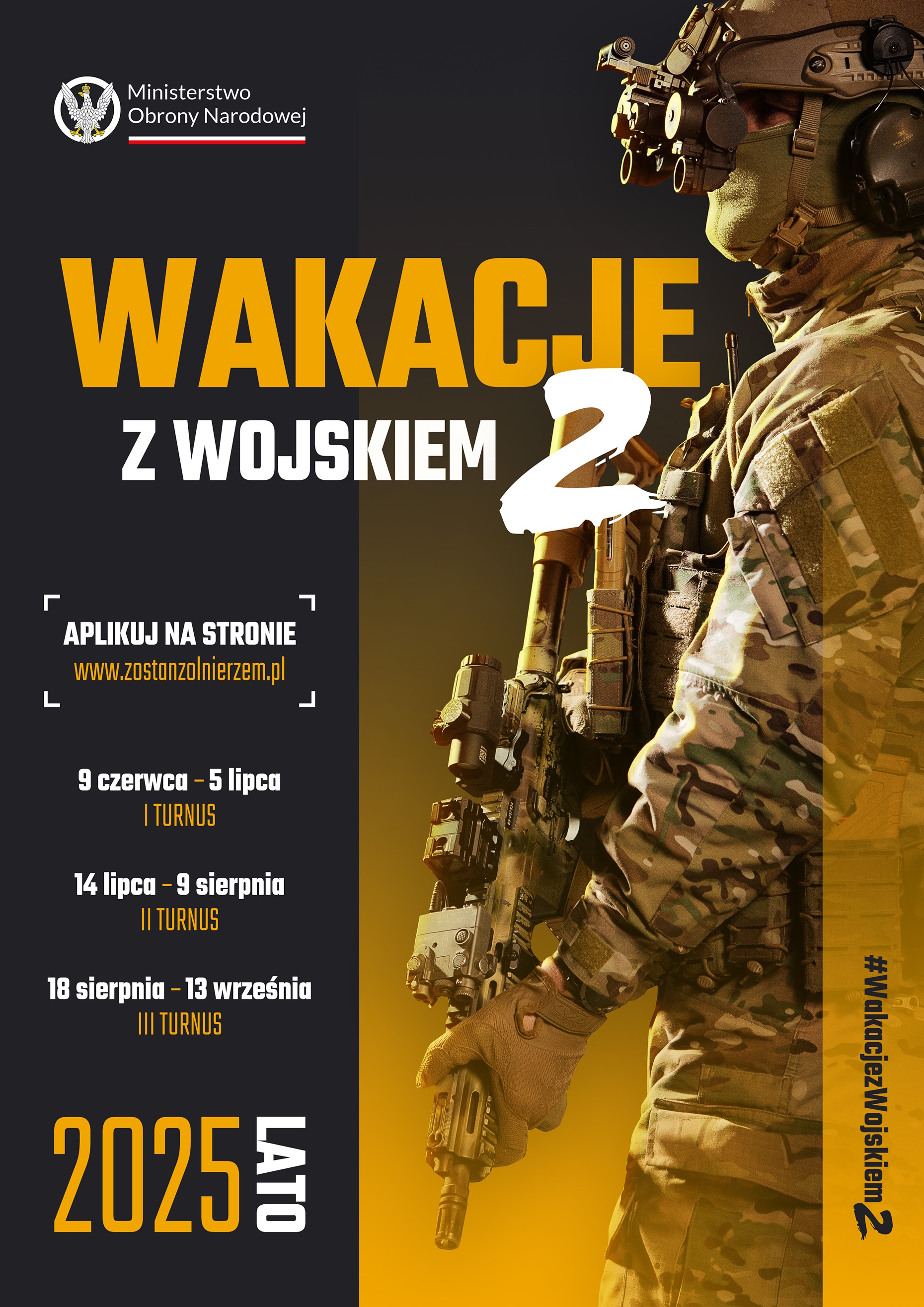 Plakat promujący szkolenie