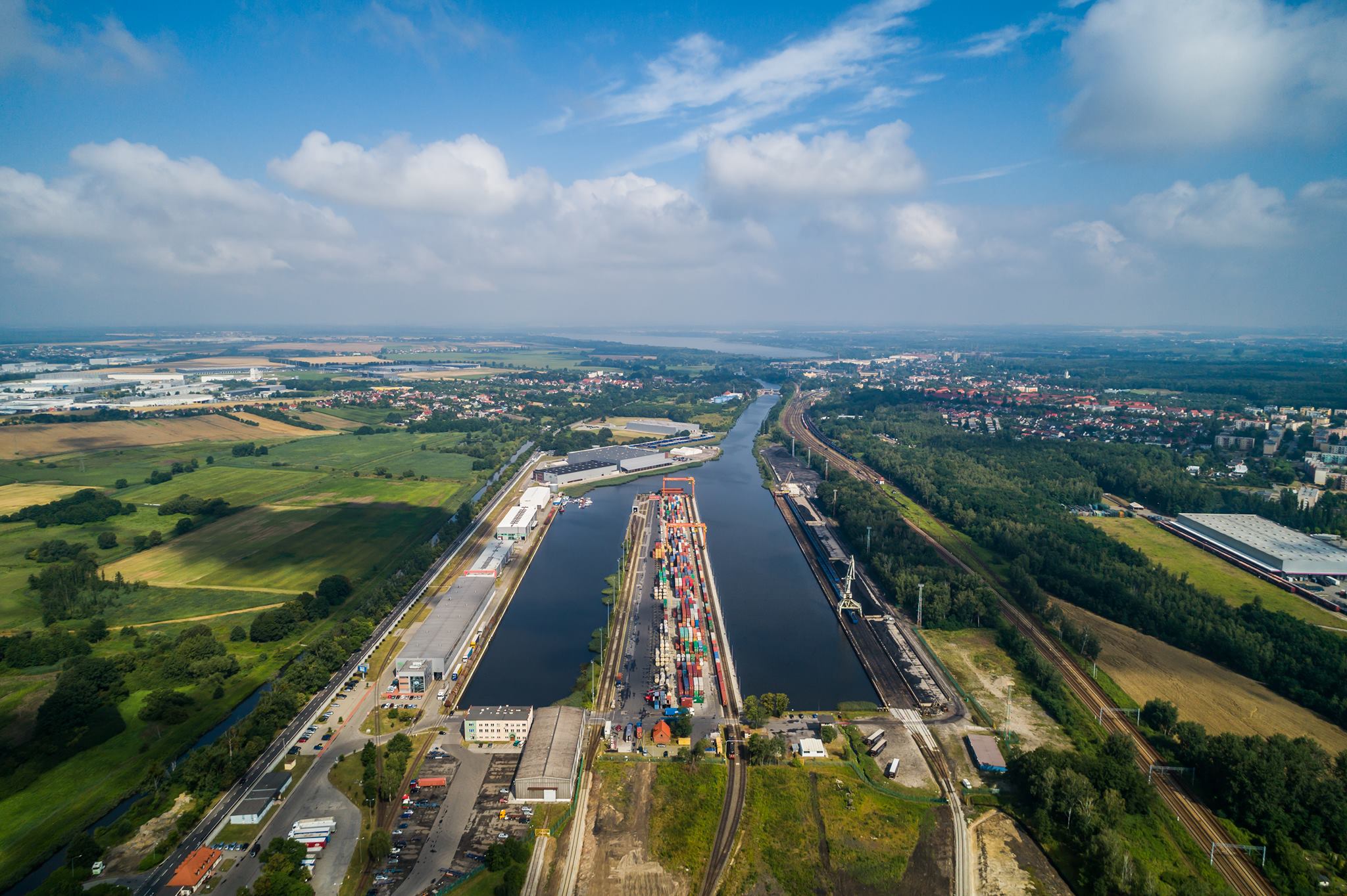 panorama Śląskiego Centrum Logistyki