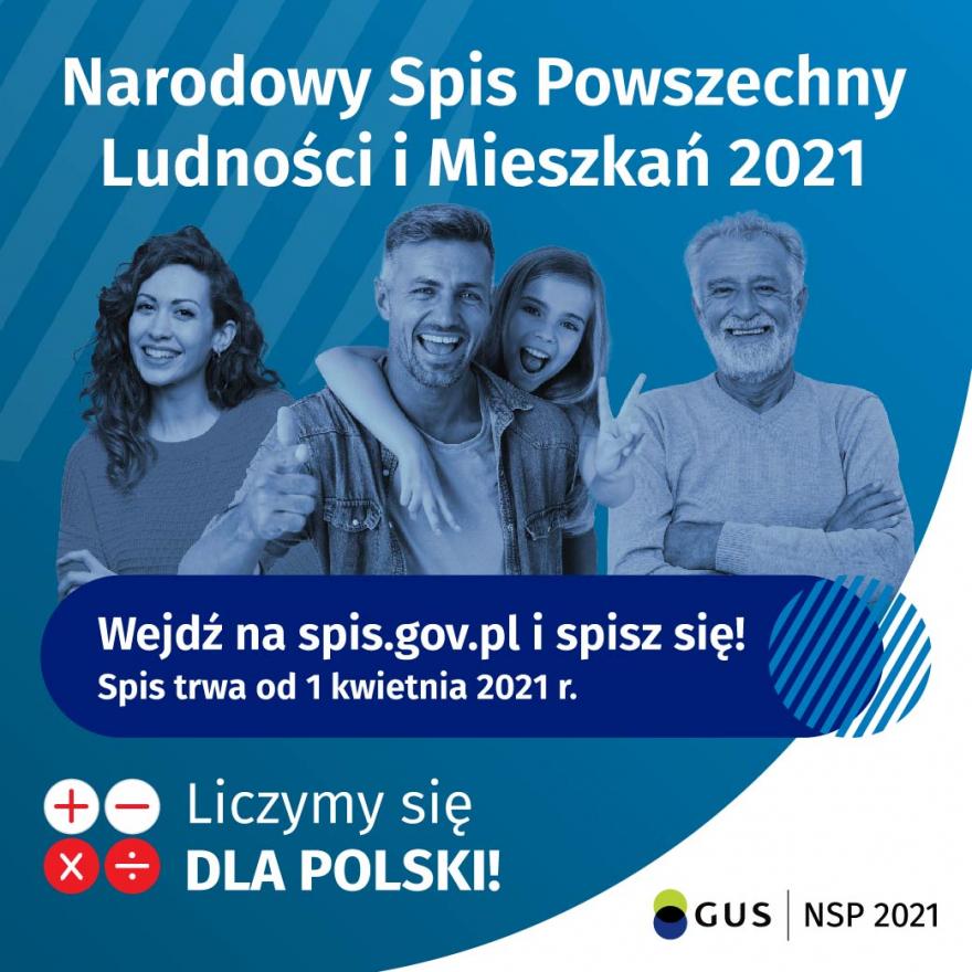 narodowy spis powszechny - baner