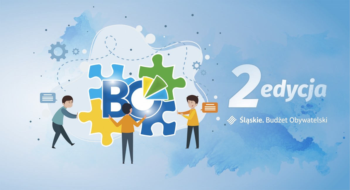 grafika promująca drugą edycją budżety obywatelskiego
