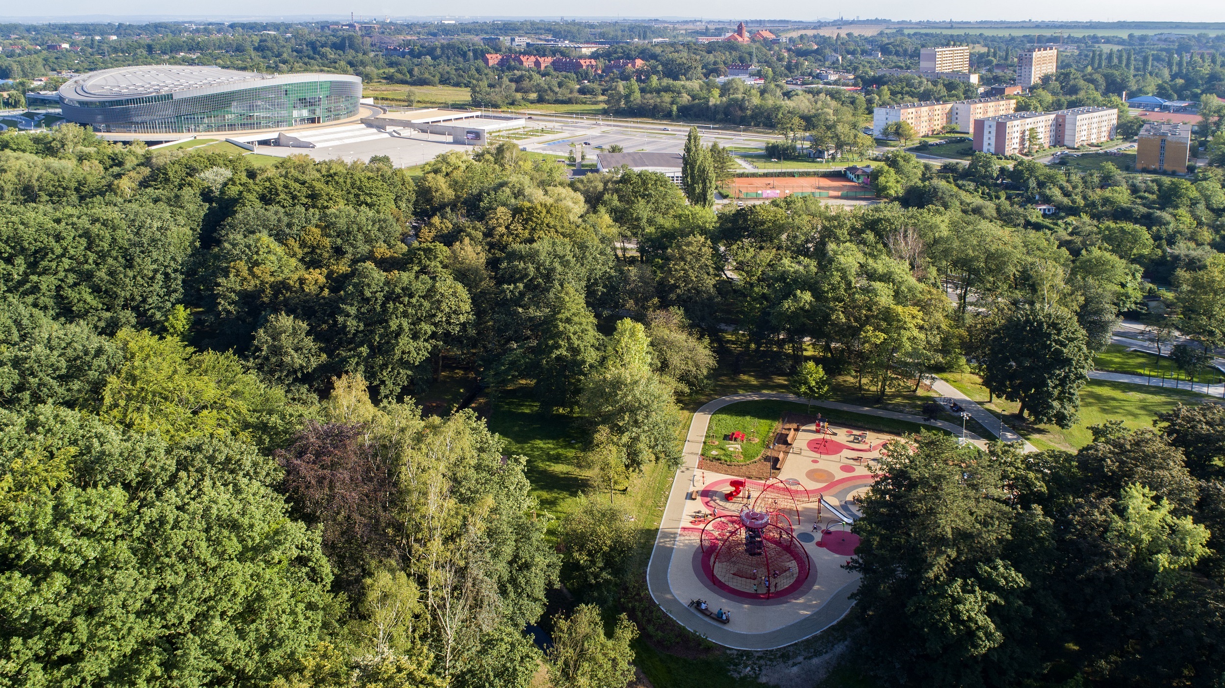 park Chrobrego w Gliwicach