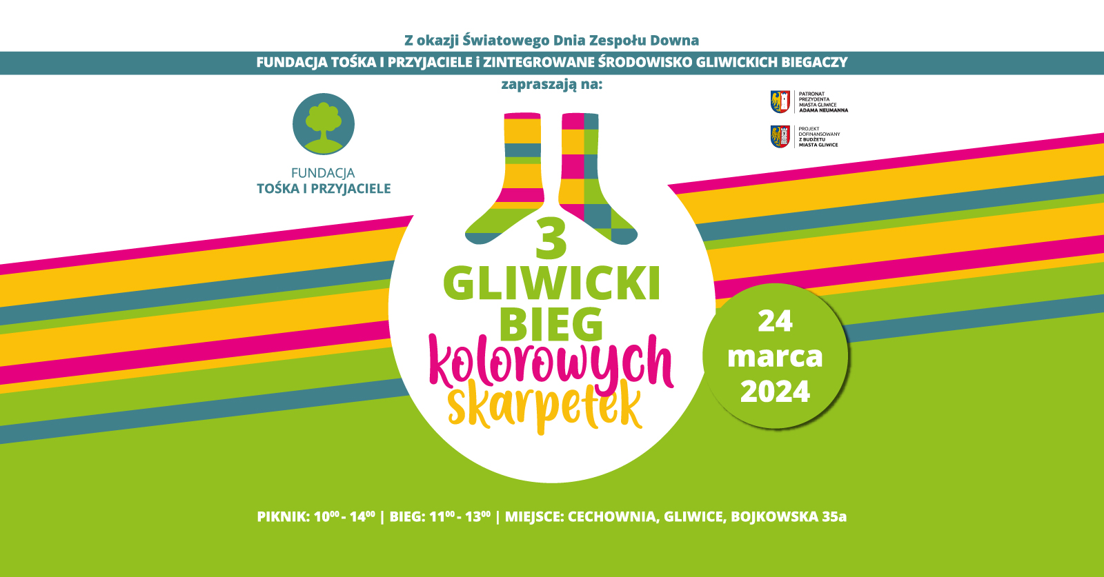 3. Gliwicki Bieg Kolorowych Skarpetek