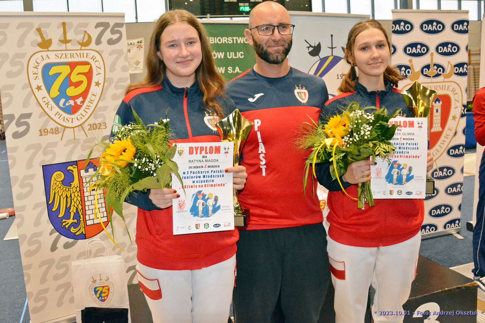 Szpadzistki Piasta na podium Pucharu Polski