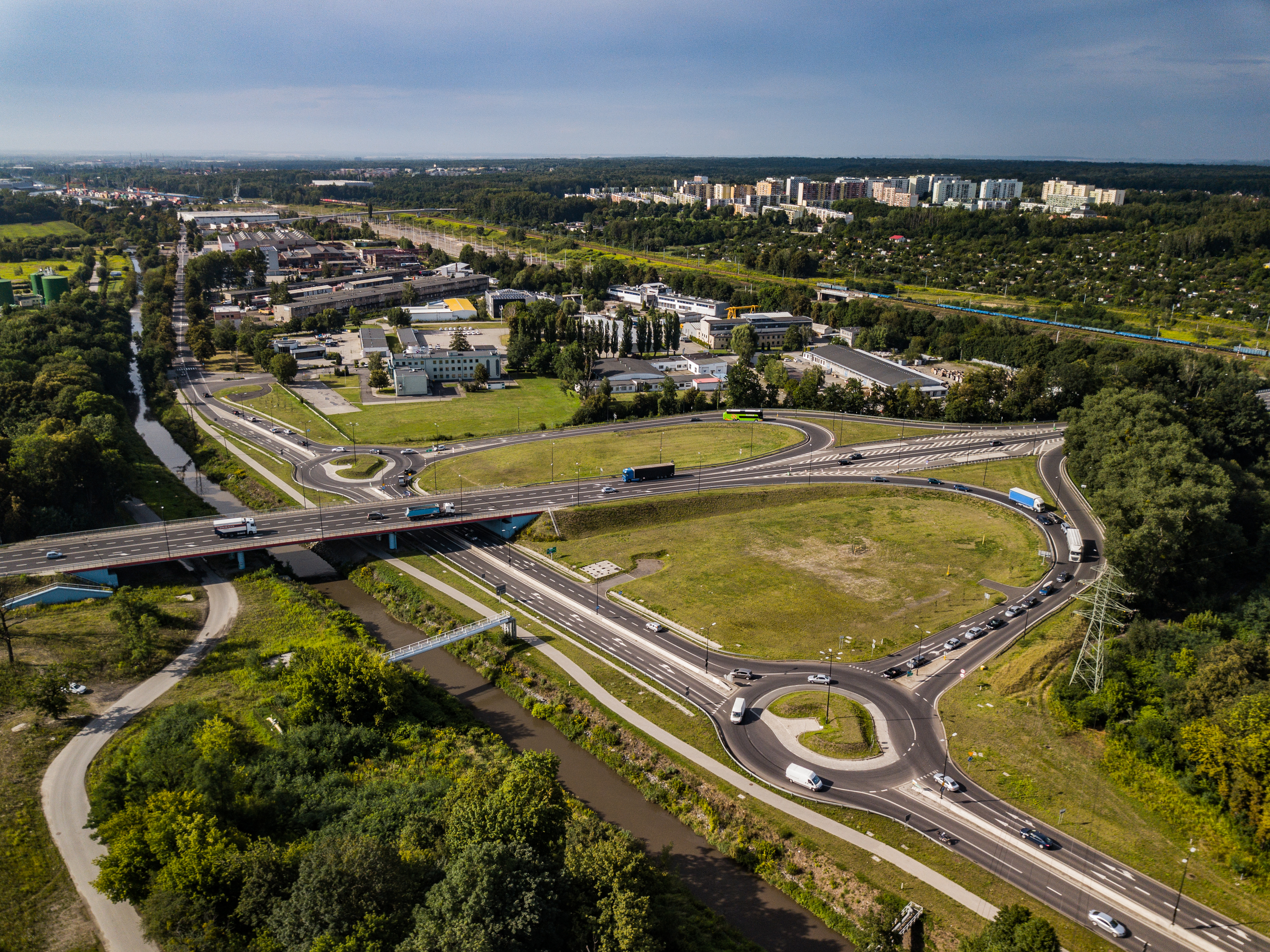 rejon oczyszczalni ścieków