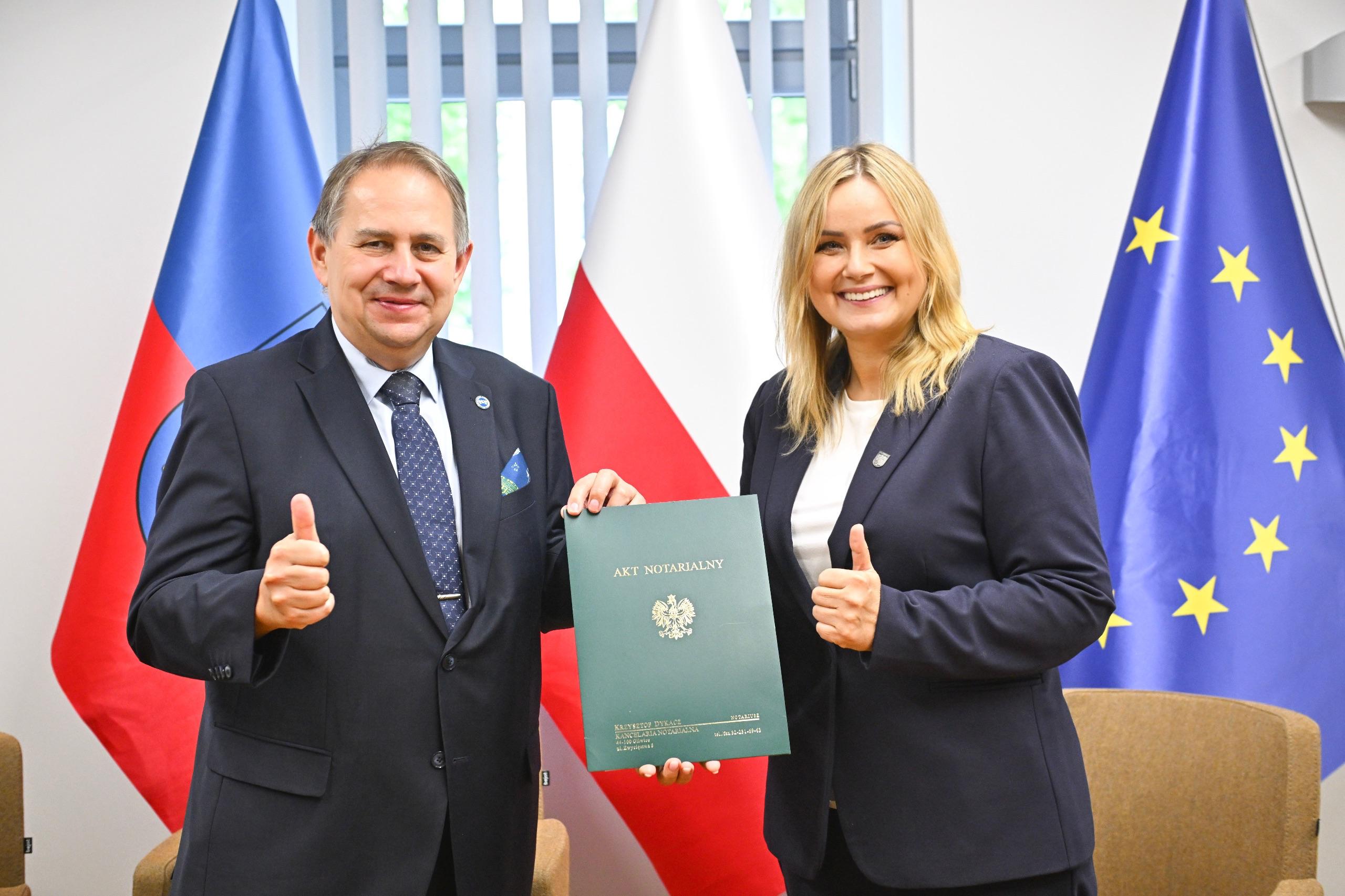 Gliwice przekazały Śląskiemu Uniwersytetowi Medycznemu miejskie działki pod nowy szpital